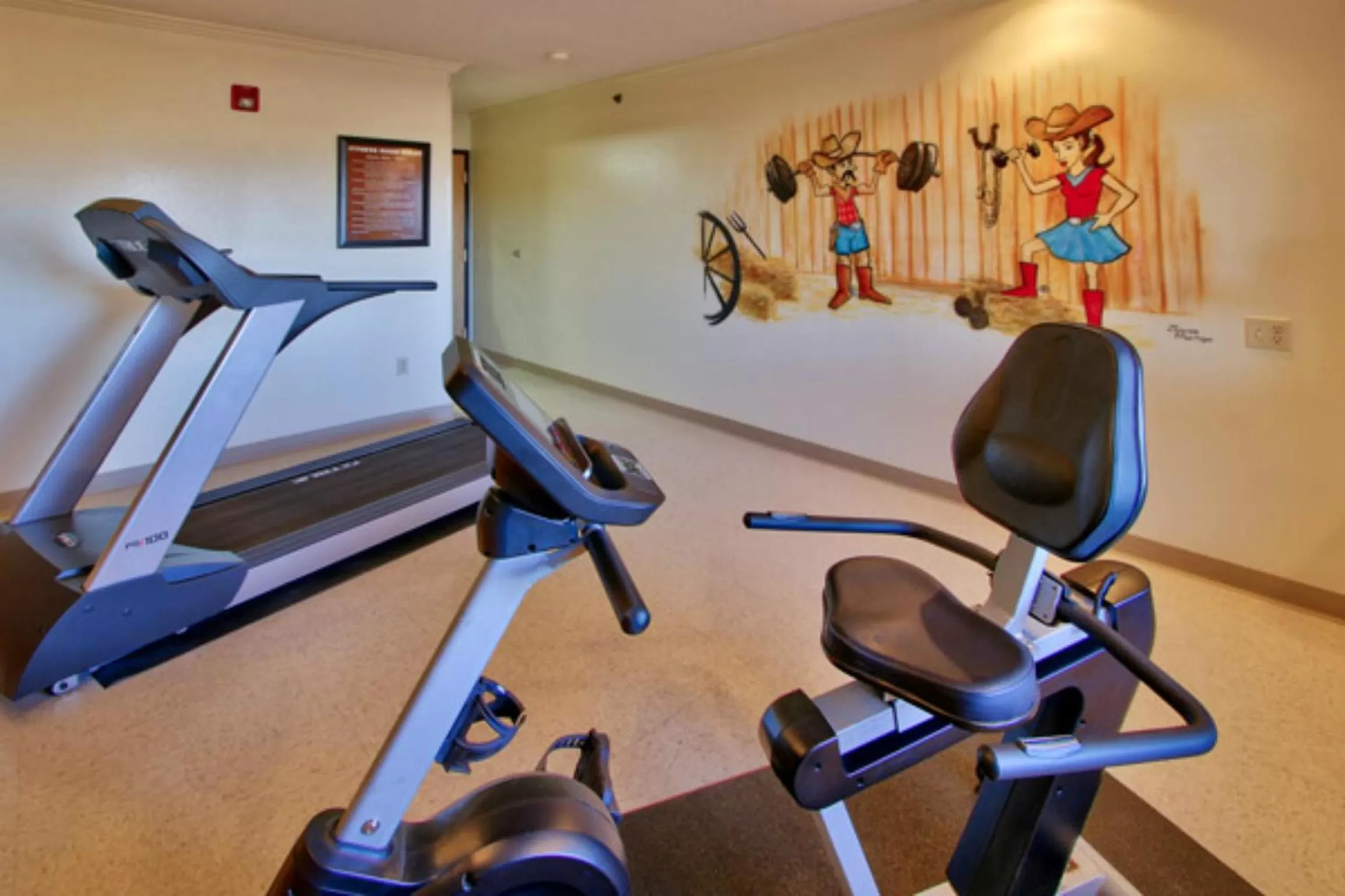 Fitness centre/facilities in Western Skies Inn & Suites