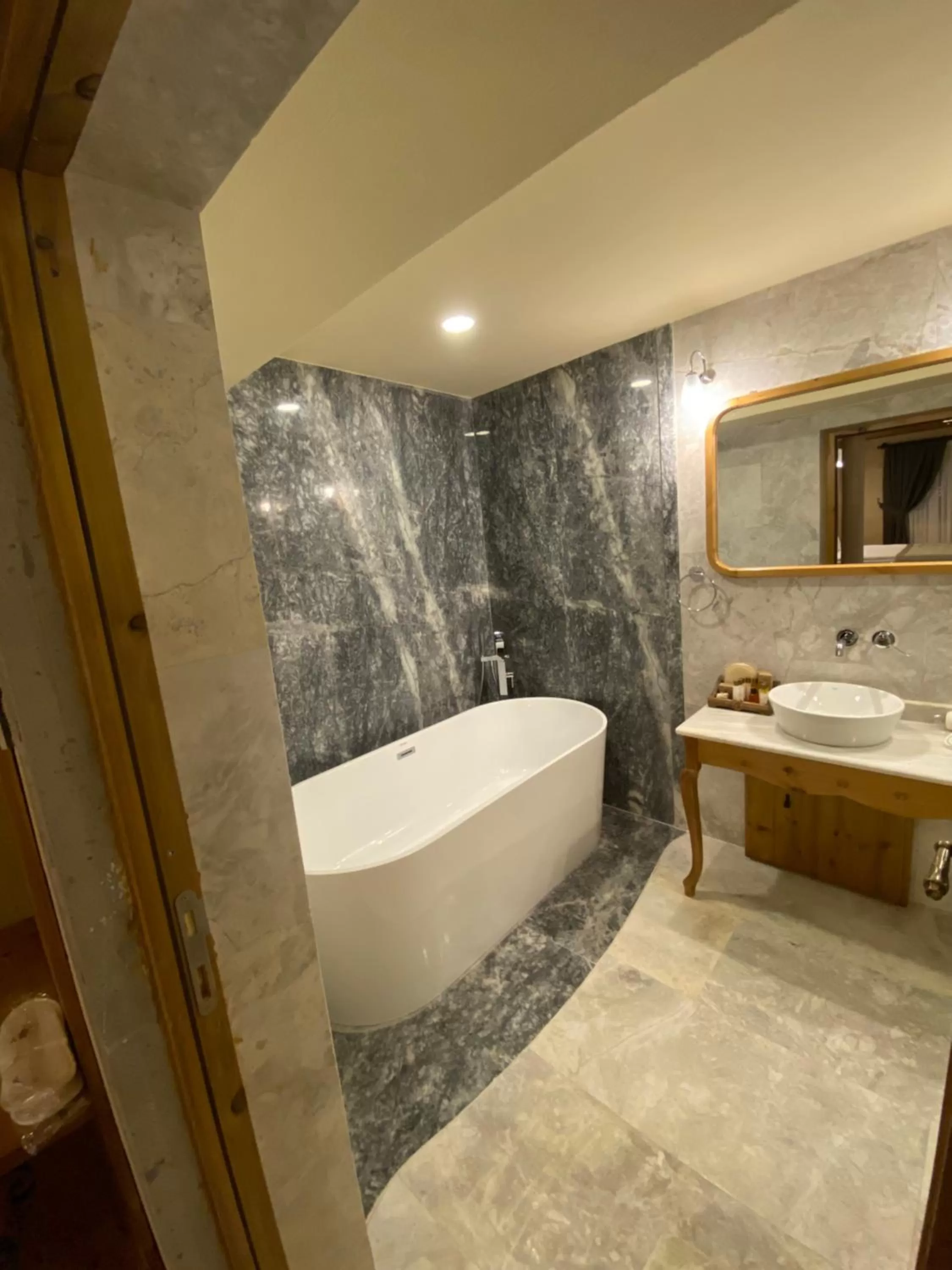 Bathroom in Cratus Stone Palace