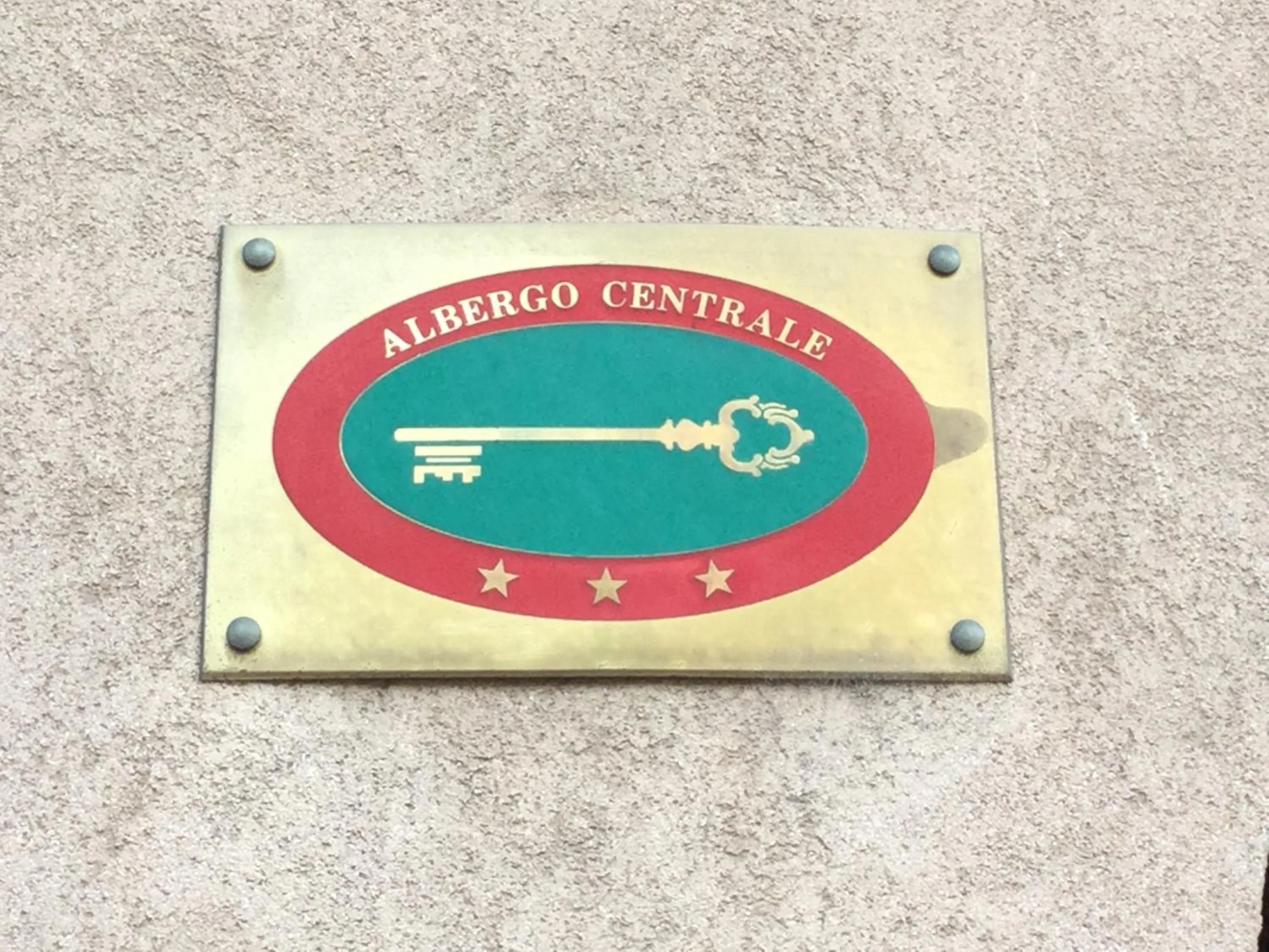 Property logo or sign in Hotel Centrale