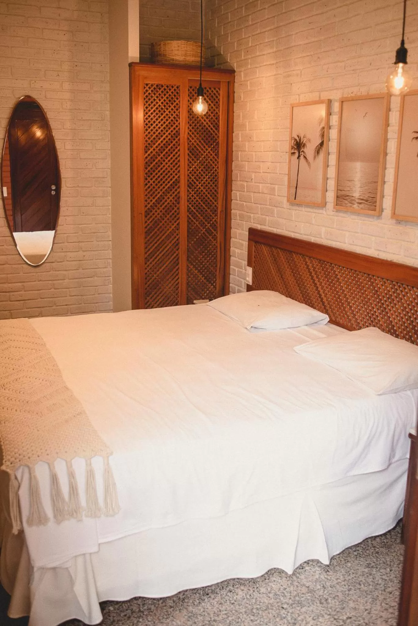 Bed in Hotel Vento Brasil