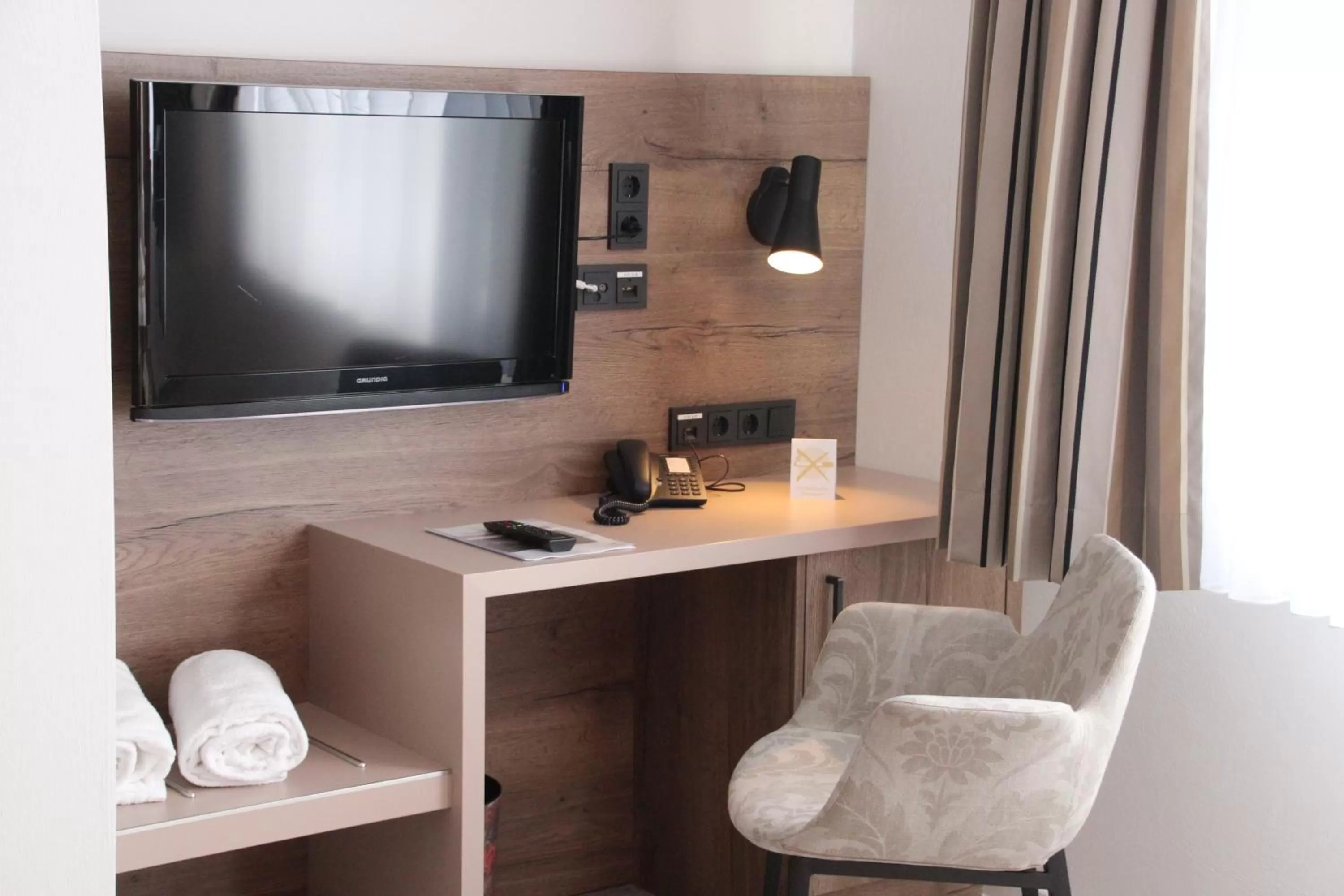 Bed in Hotel Teuchelwald