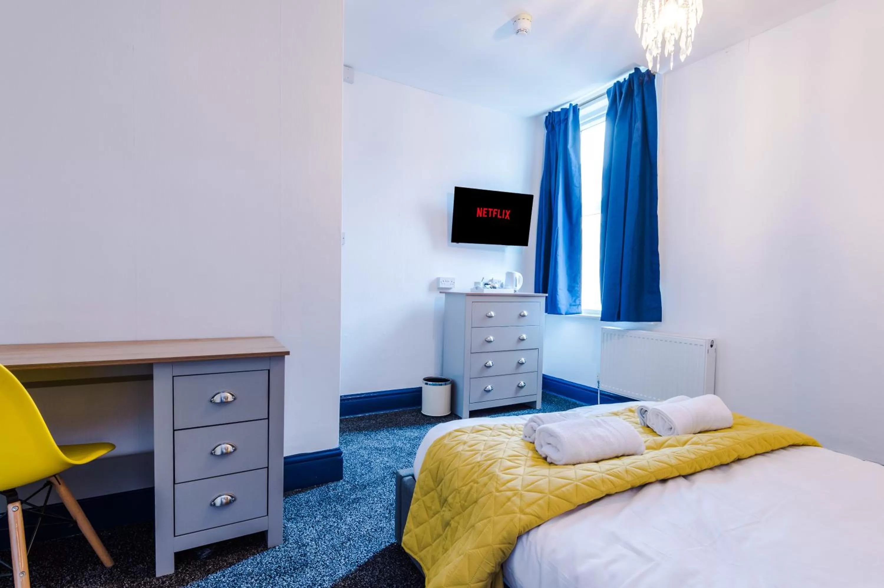 Bed in Pebbles Guest House