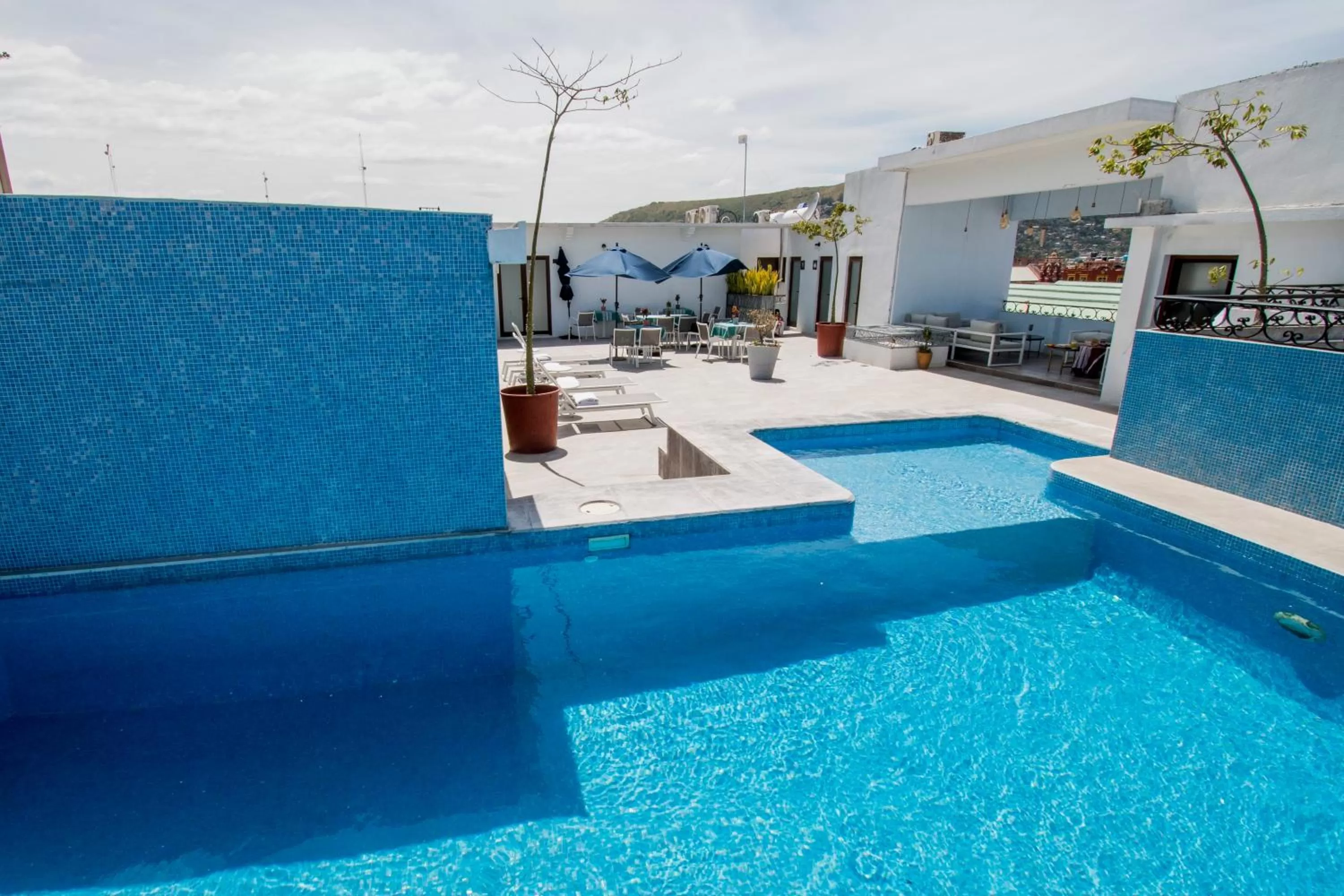 Swimming pool in Suites de La Parra