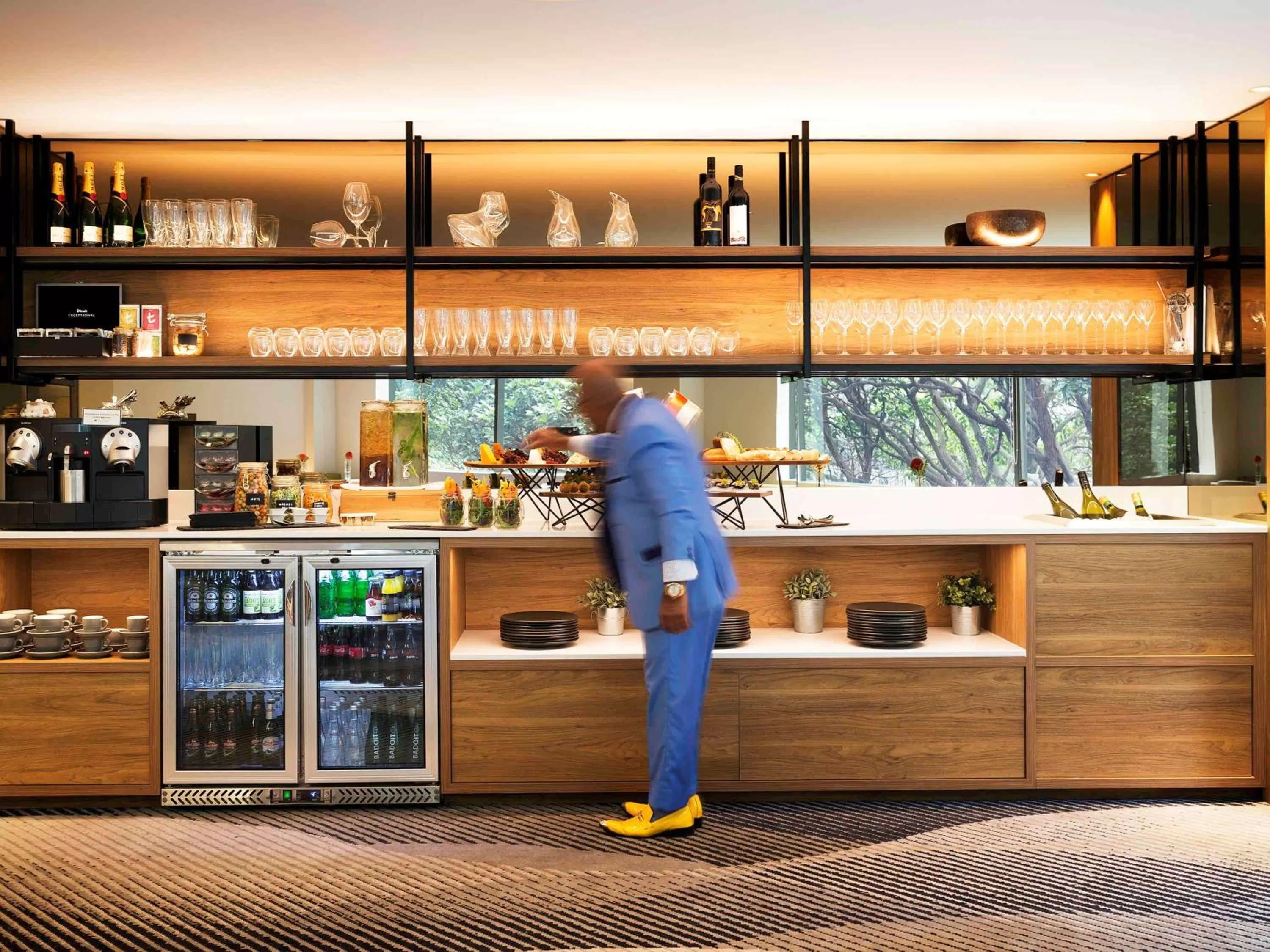 On site in Pullman Sydney Olympic Park