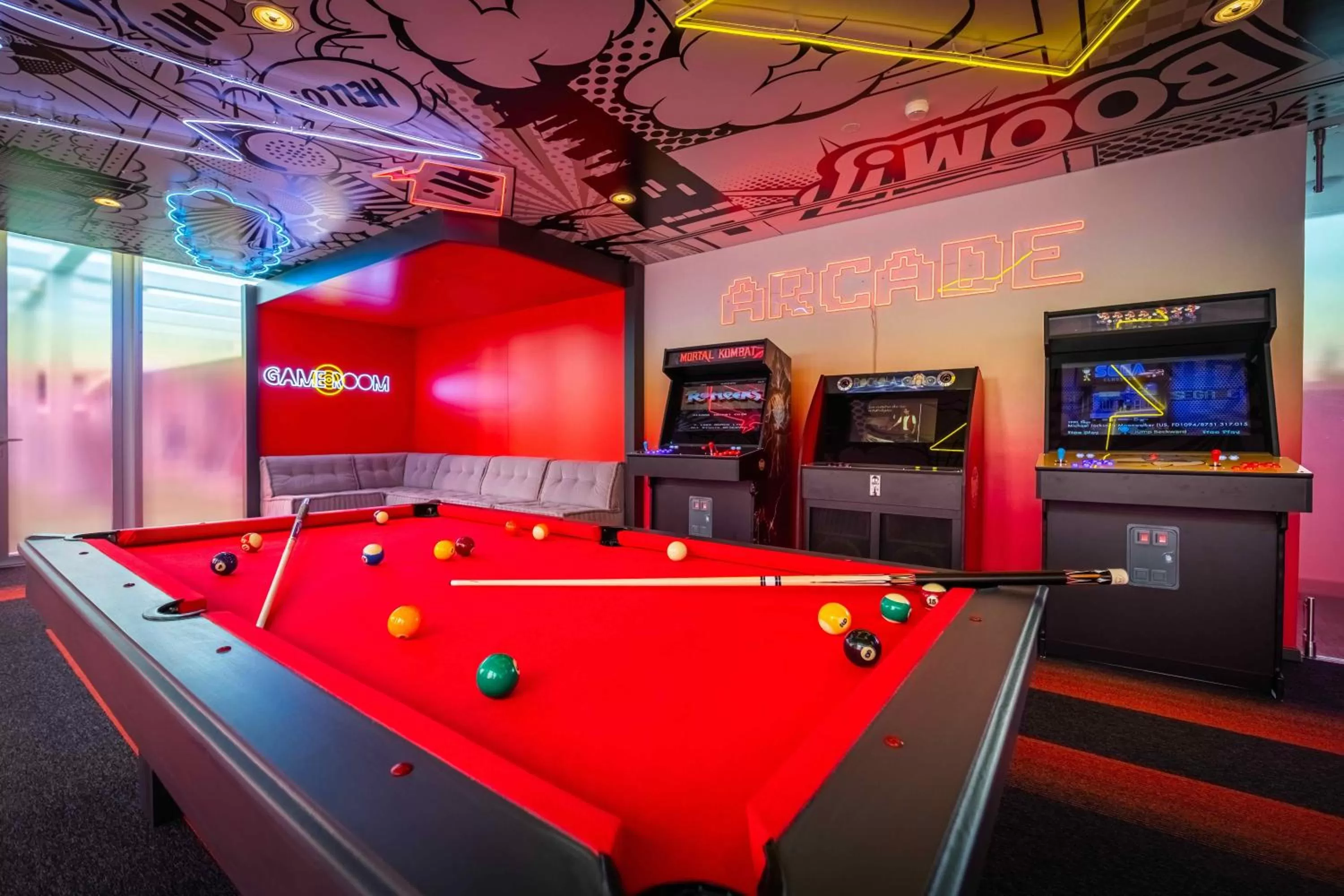 Game Room in The Grand Hotel