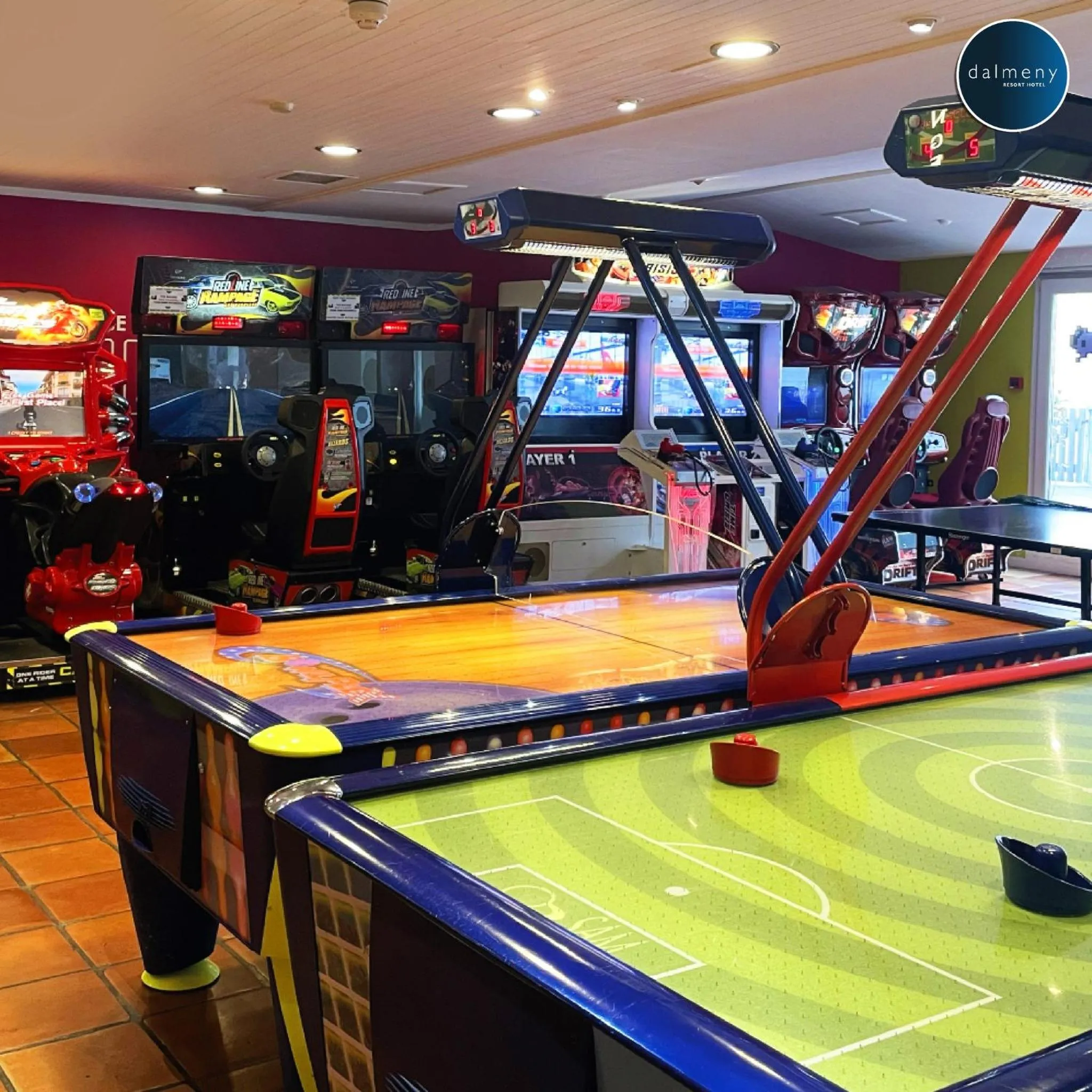 Game Room in Dalmeny Hotel