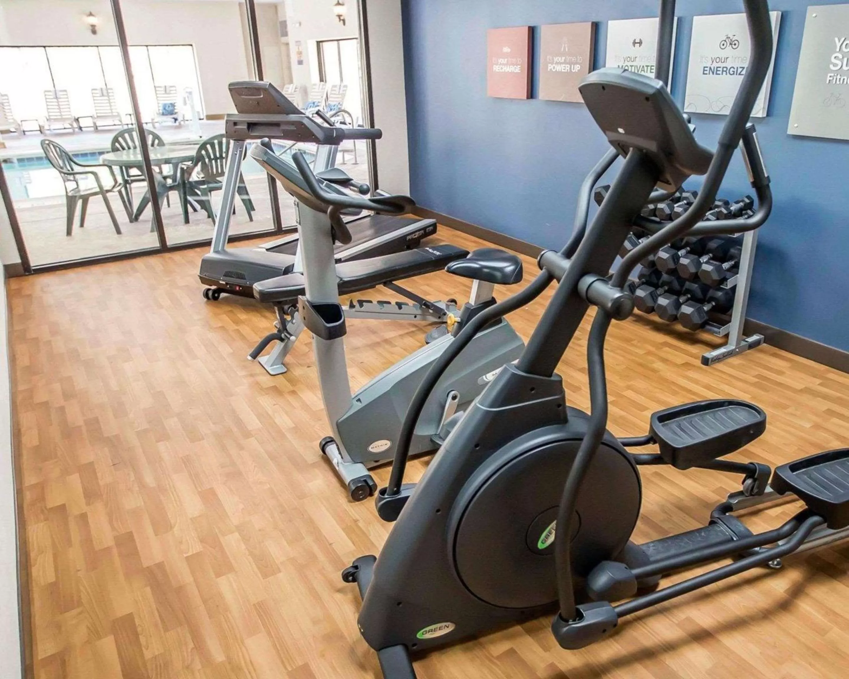 Fitness centre/facilities in Comfort Suites University Area Notre Dame-South Bend