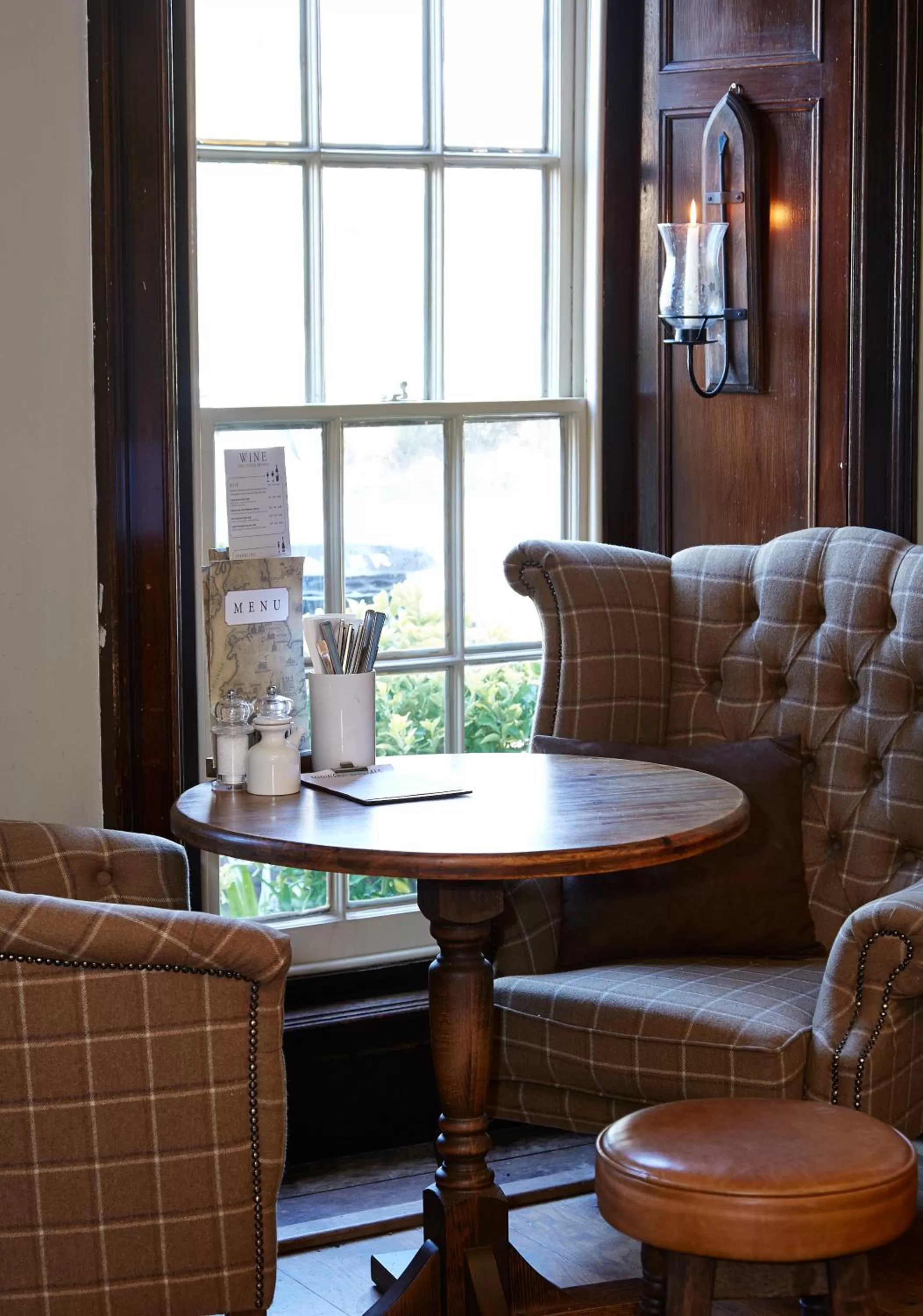 Seating area in Rothley Court Hotel by Greene King Inns
