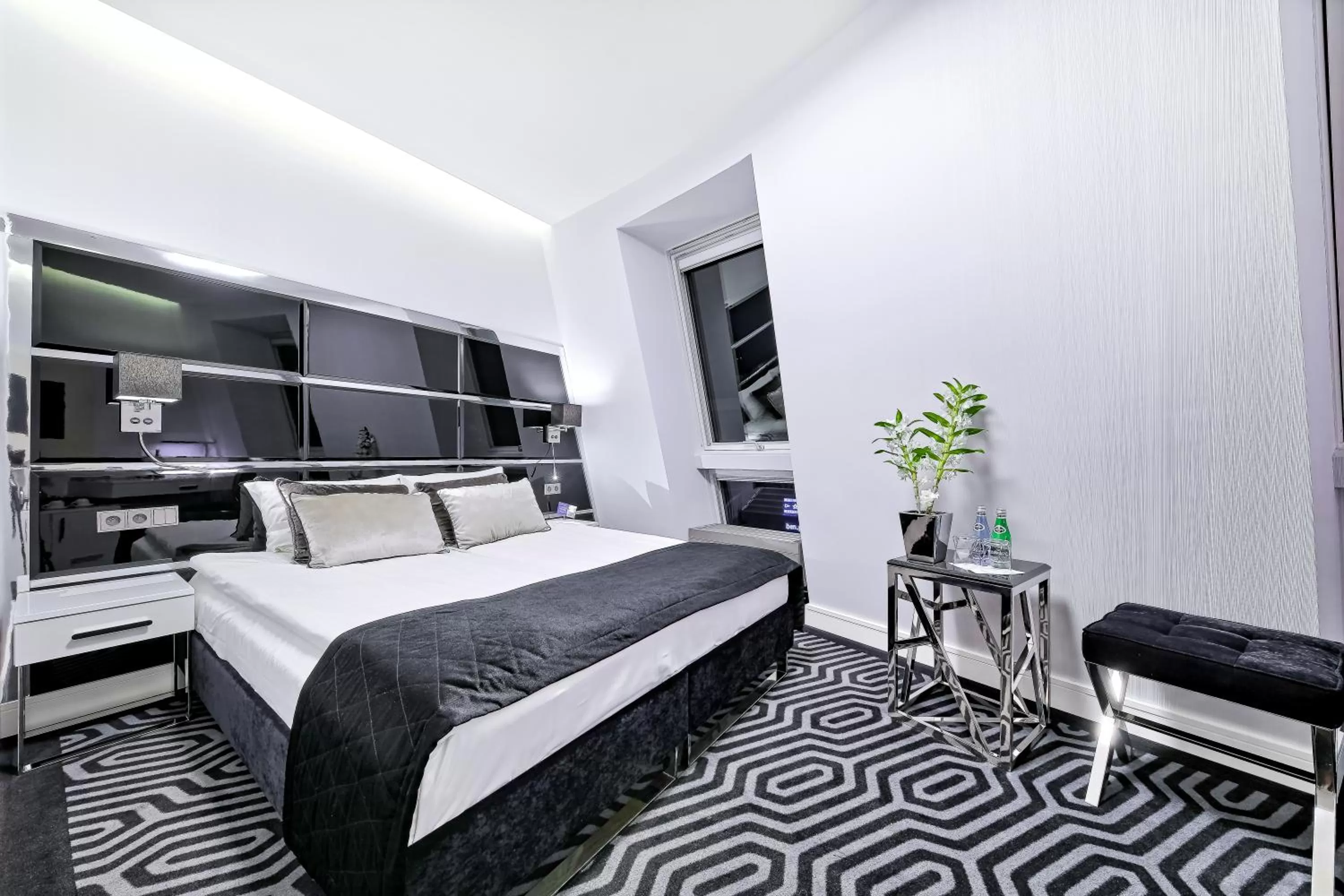 Bed in Bayjonn Boutique Hotel