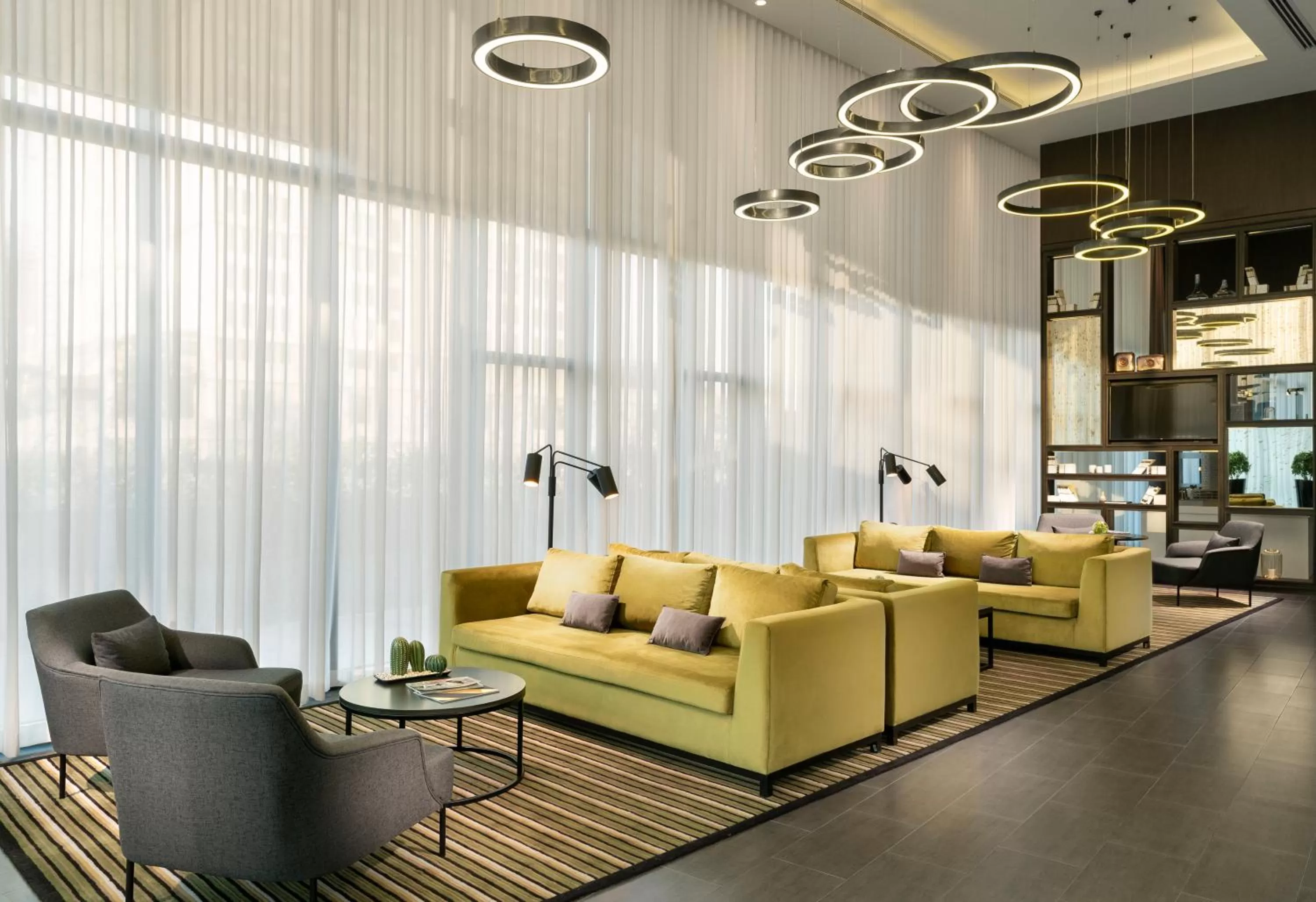 Lobby or reception in WestSide Residences by Rotana