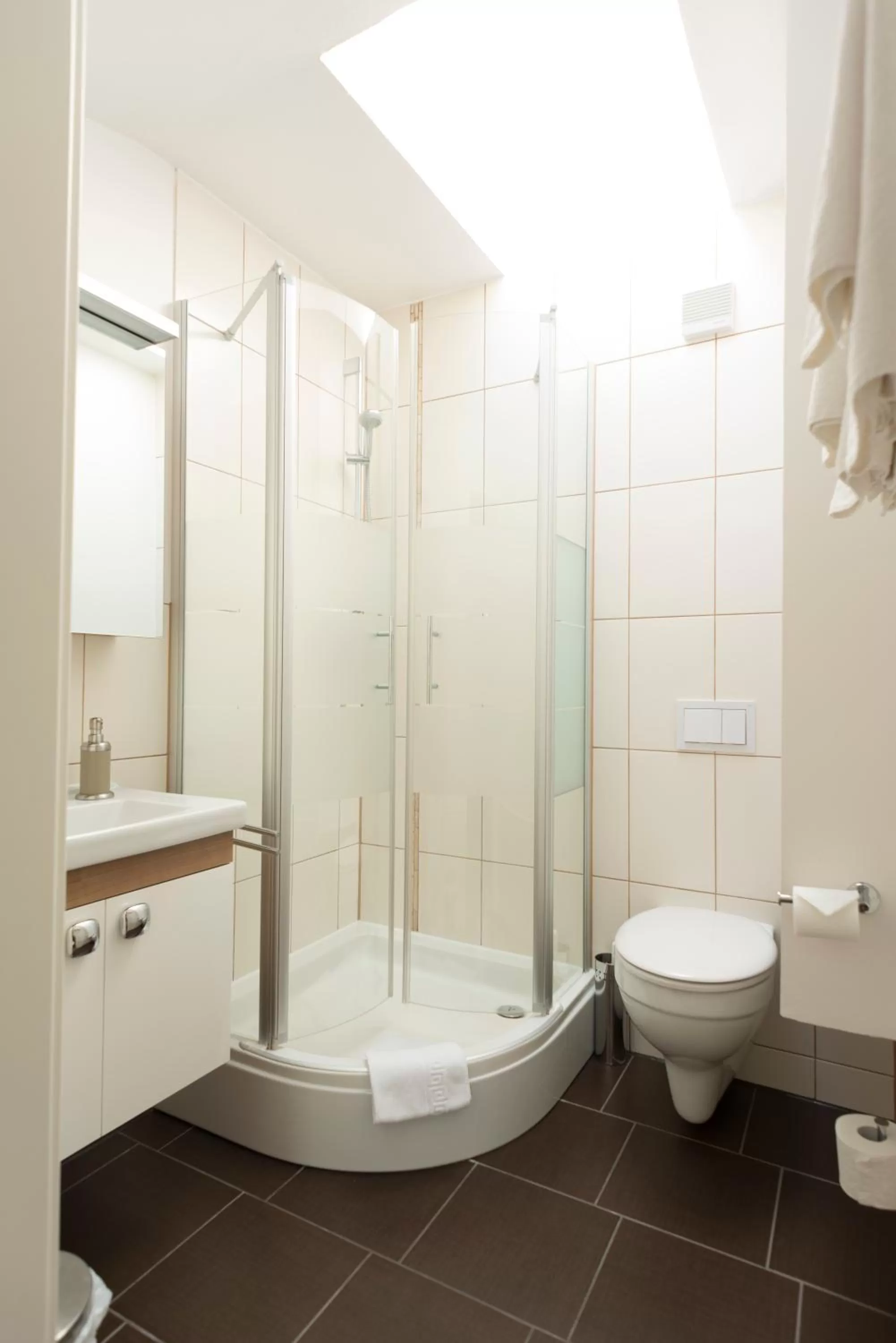 Bathroom in Hotel Mainblick Garni