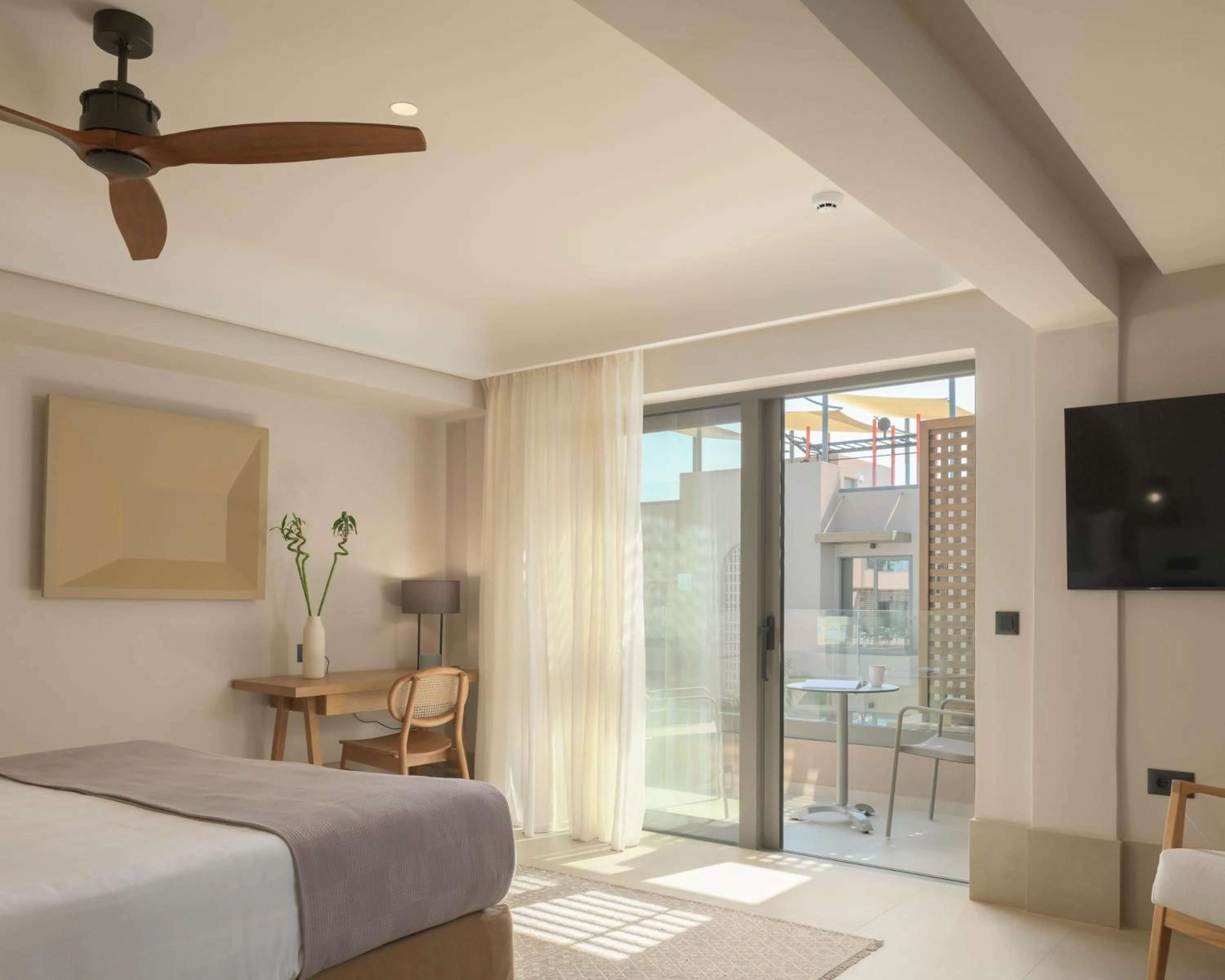 Bedroom, Bed in Paralos Venus Suites Adults Only