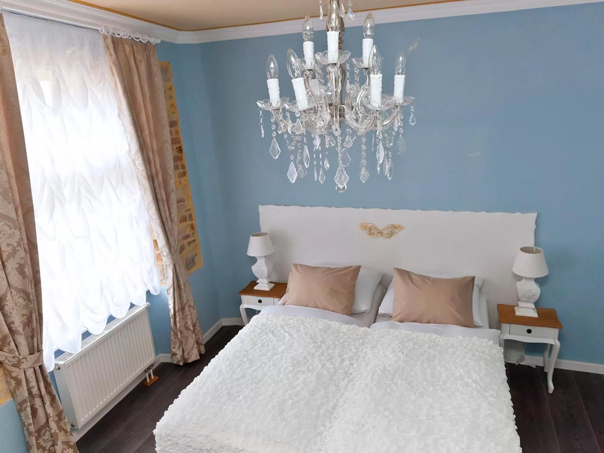 Bed in Cathedral Prague Apartments