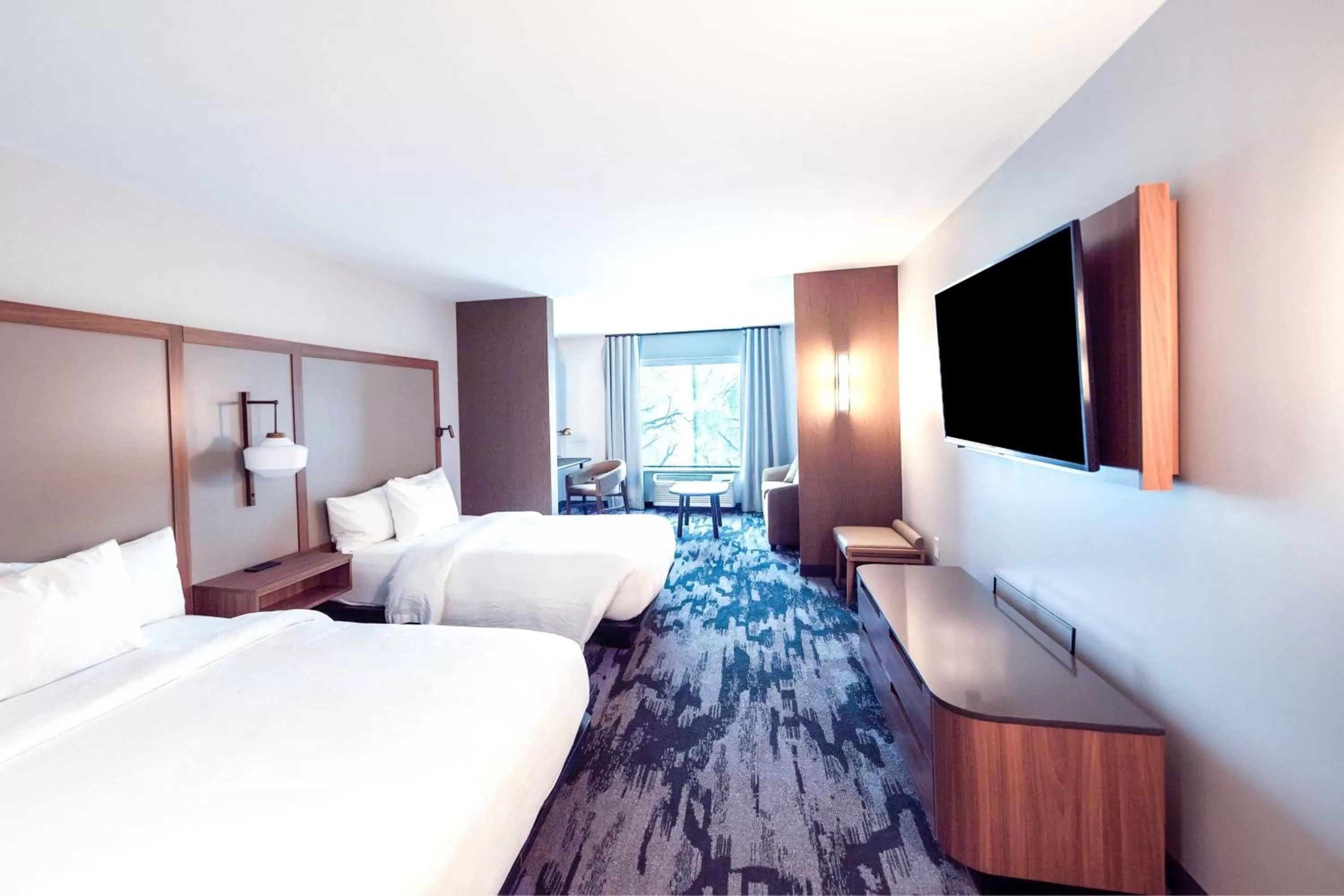 Photo of the whole room, Bed in Fairfield by Marriott Inn & Suites Kingsport