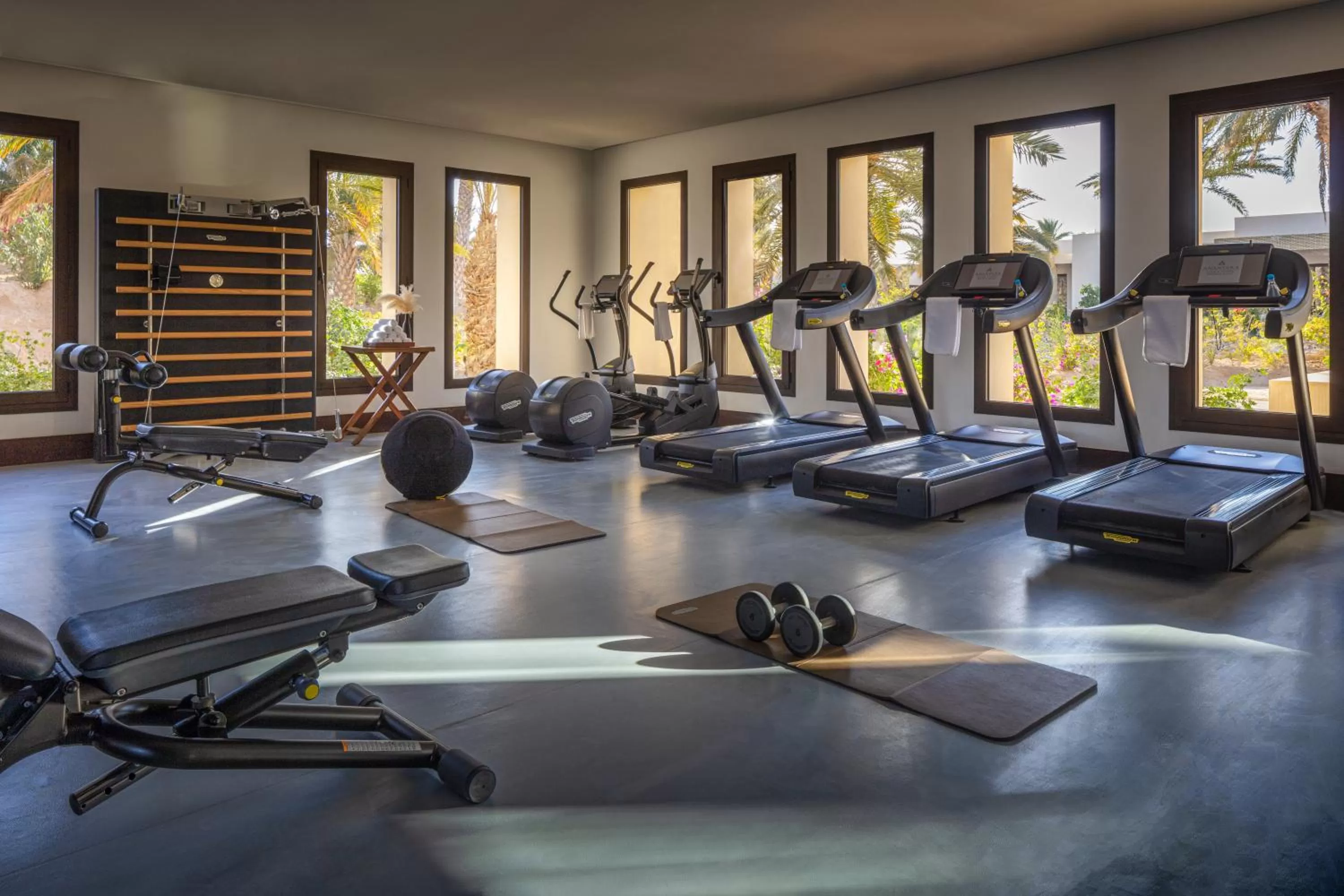 Fitness centre/facilities in Anantara Sahara-Tozeur Resort & Villas