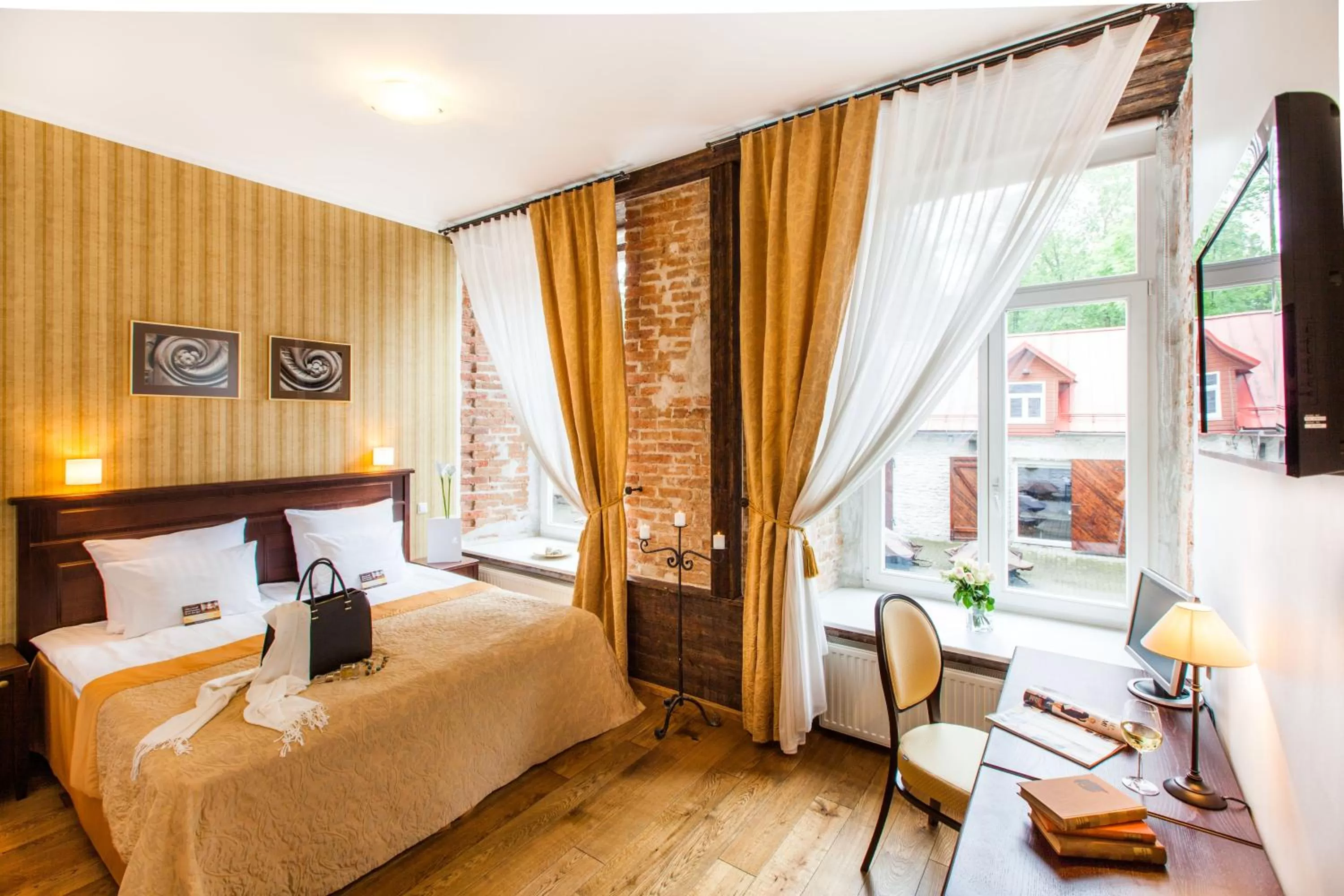 Photo of the whole room, Bed in The von Stackelberg Hotel Tallinn