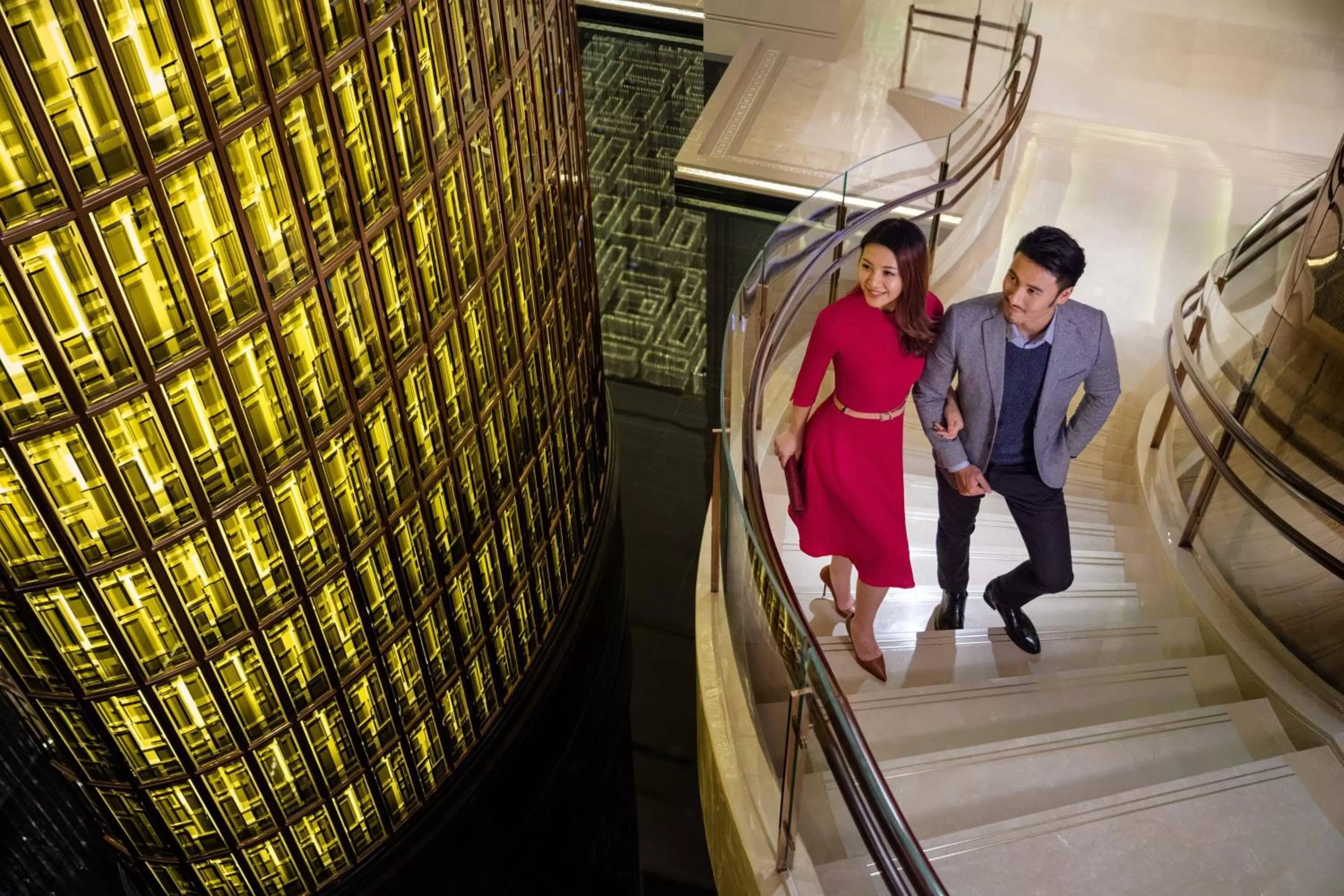 Lobby or reception in Changzhou Marriott Hotel