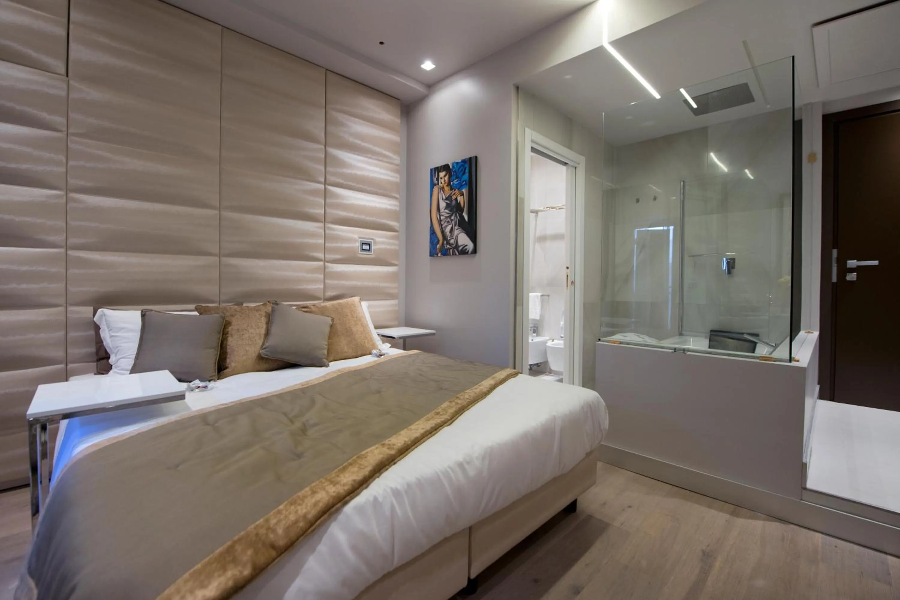 Bedroom, Bed in Torre Argentina Relais - Residenze di Charme