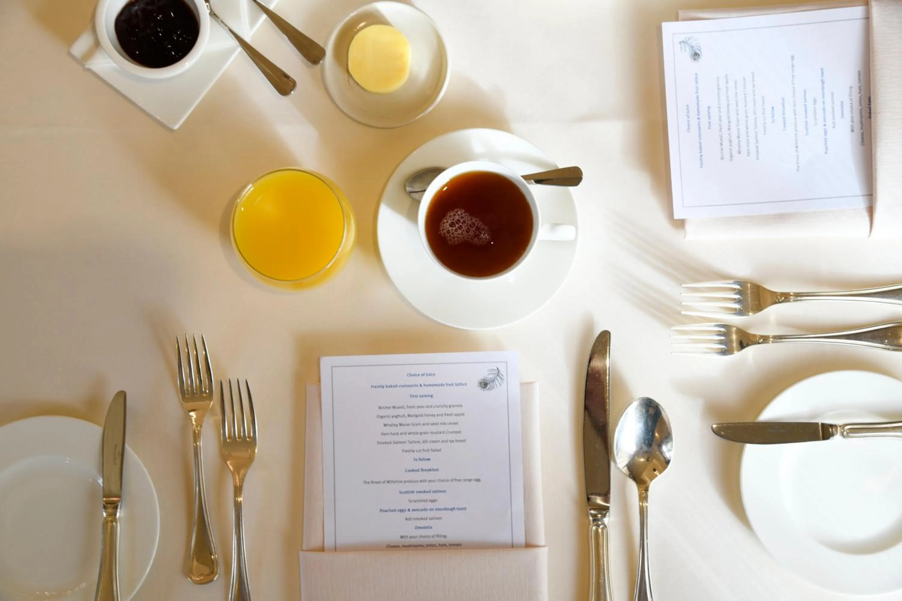 Breakfast in Whatley Manor