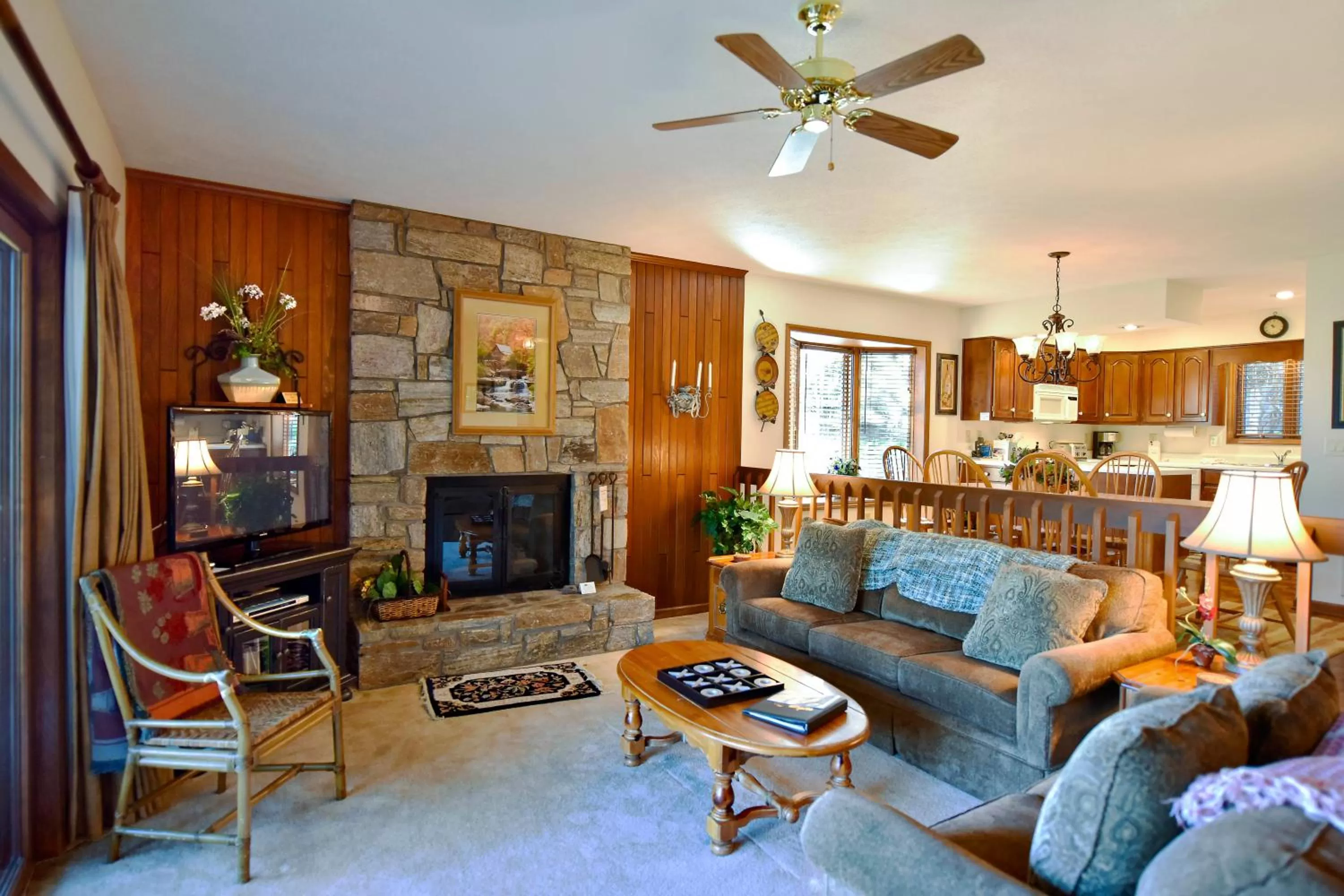 Living room, Seating Area in Chetola Resort Condominiums