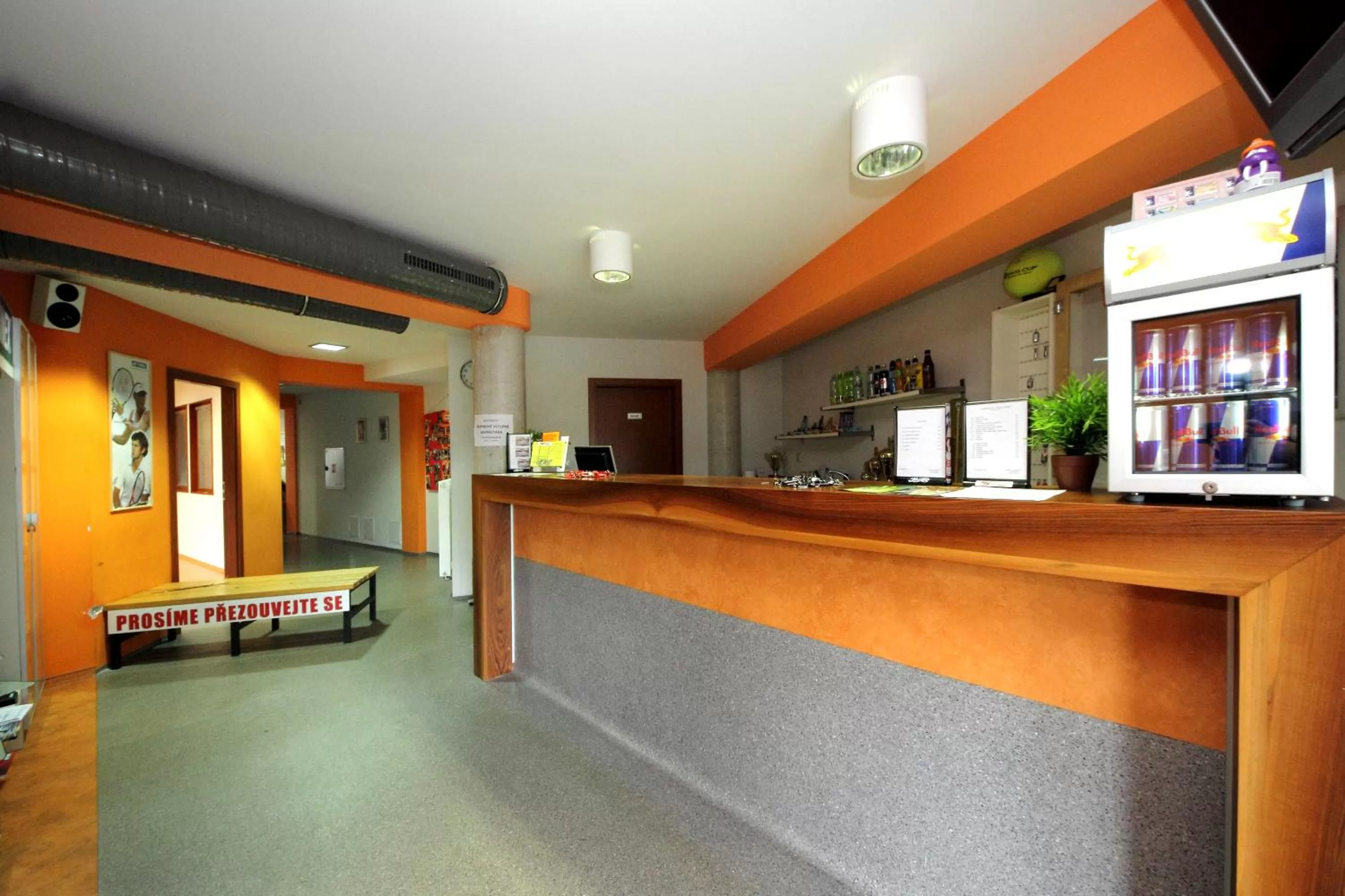 Lobby or reception in Hotel S-centrum