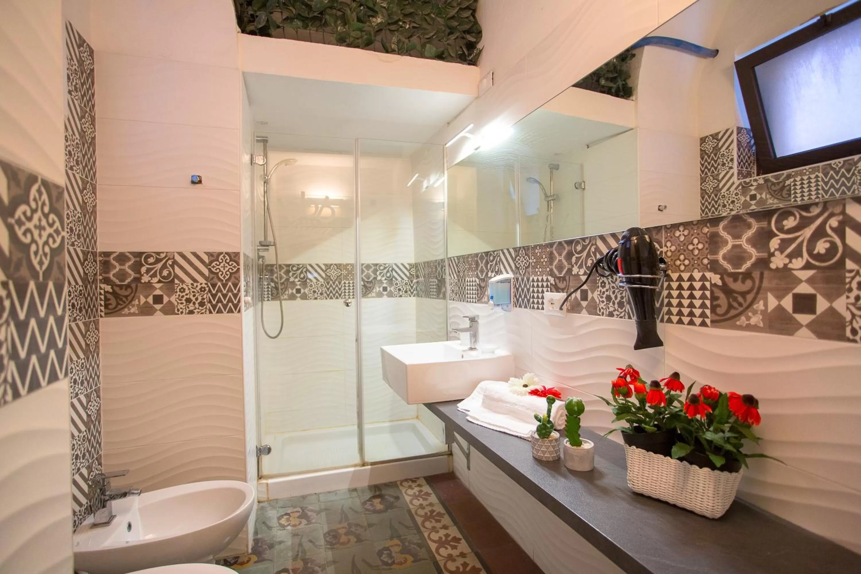 Shower in Palazzo Bruca Catania