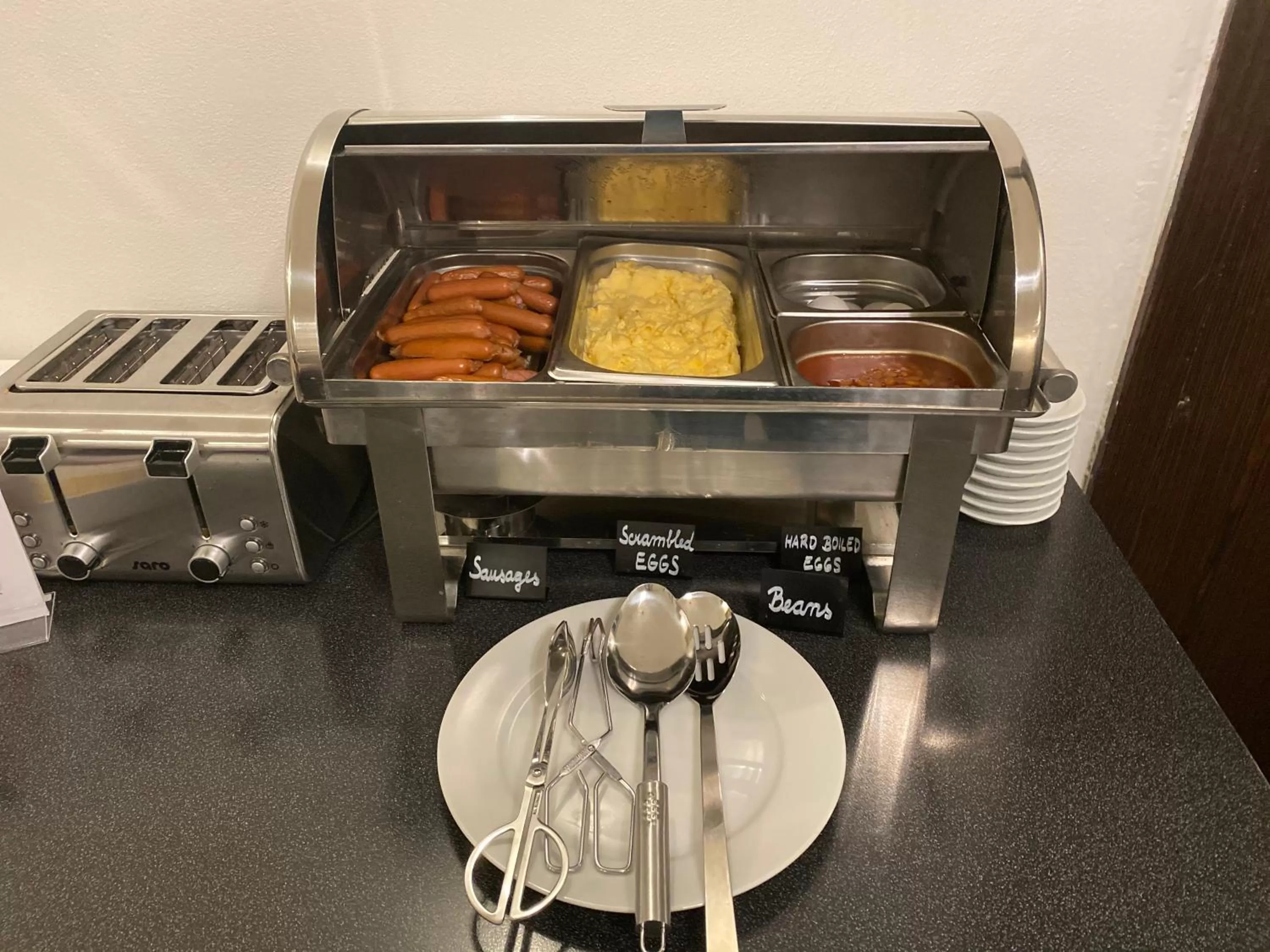 Food in Red & Blue Design Hotel Prague