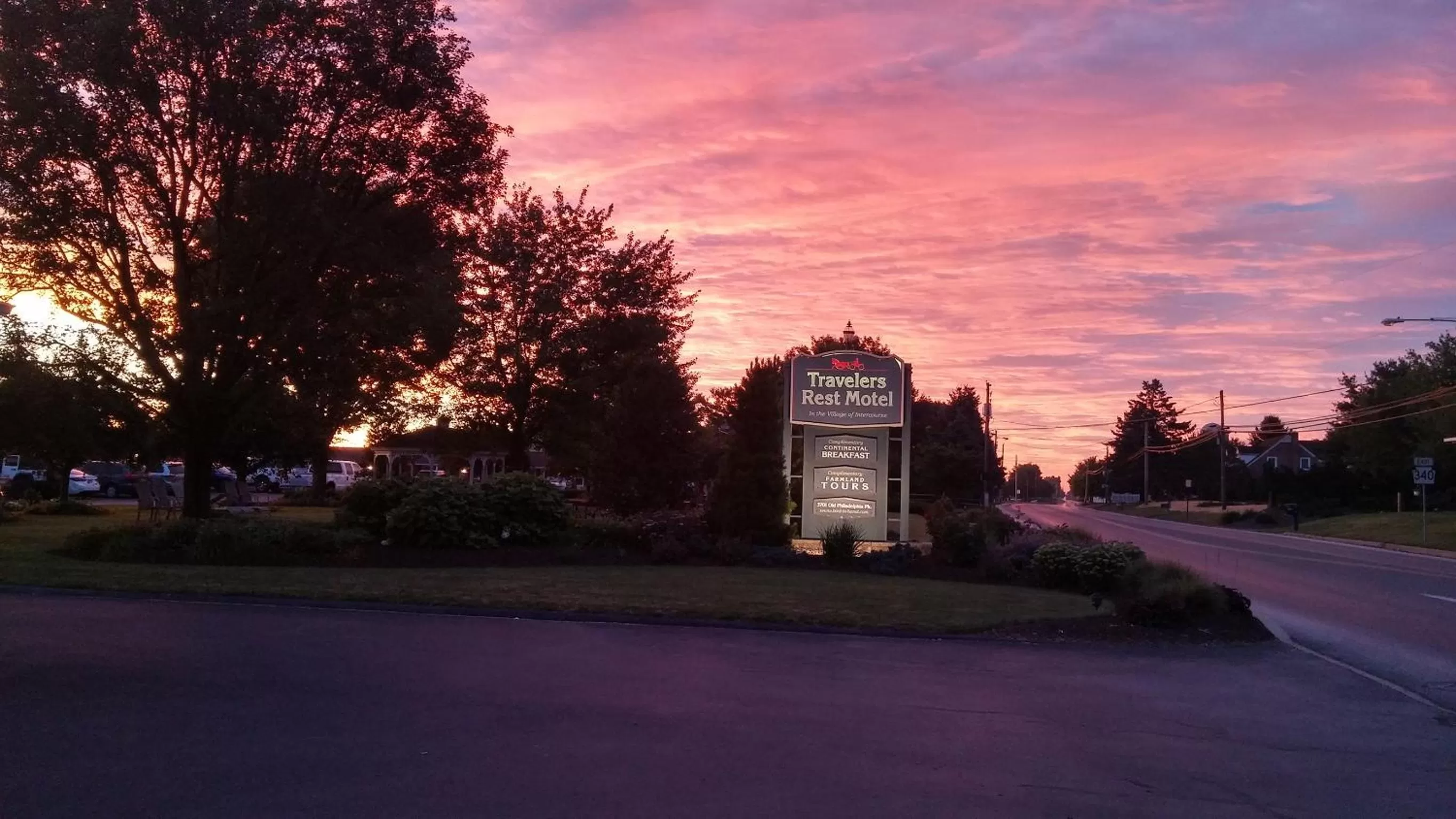 Street view in Travelers Rest Motel
