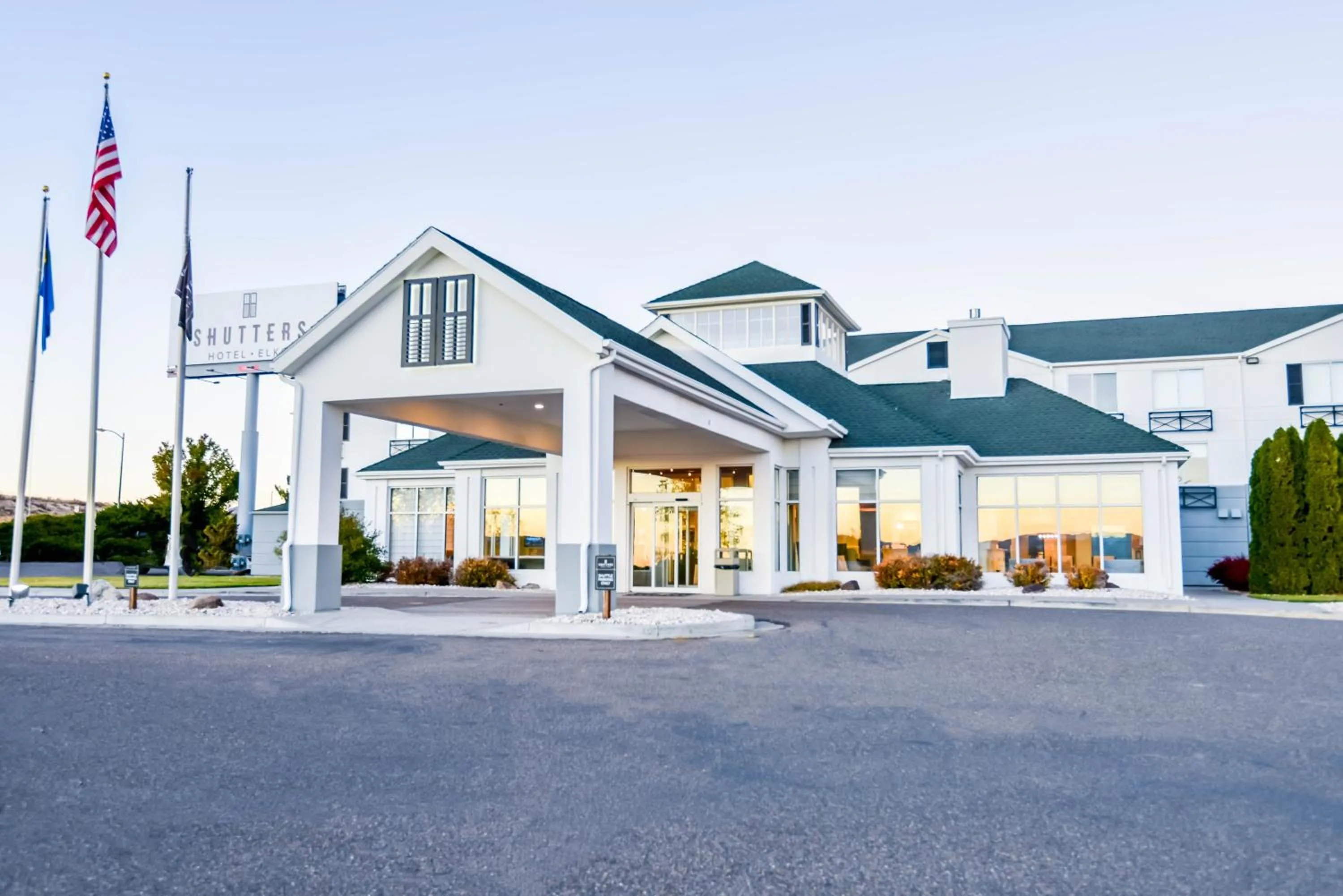 Property building in Shutters Hotel