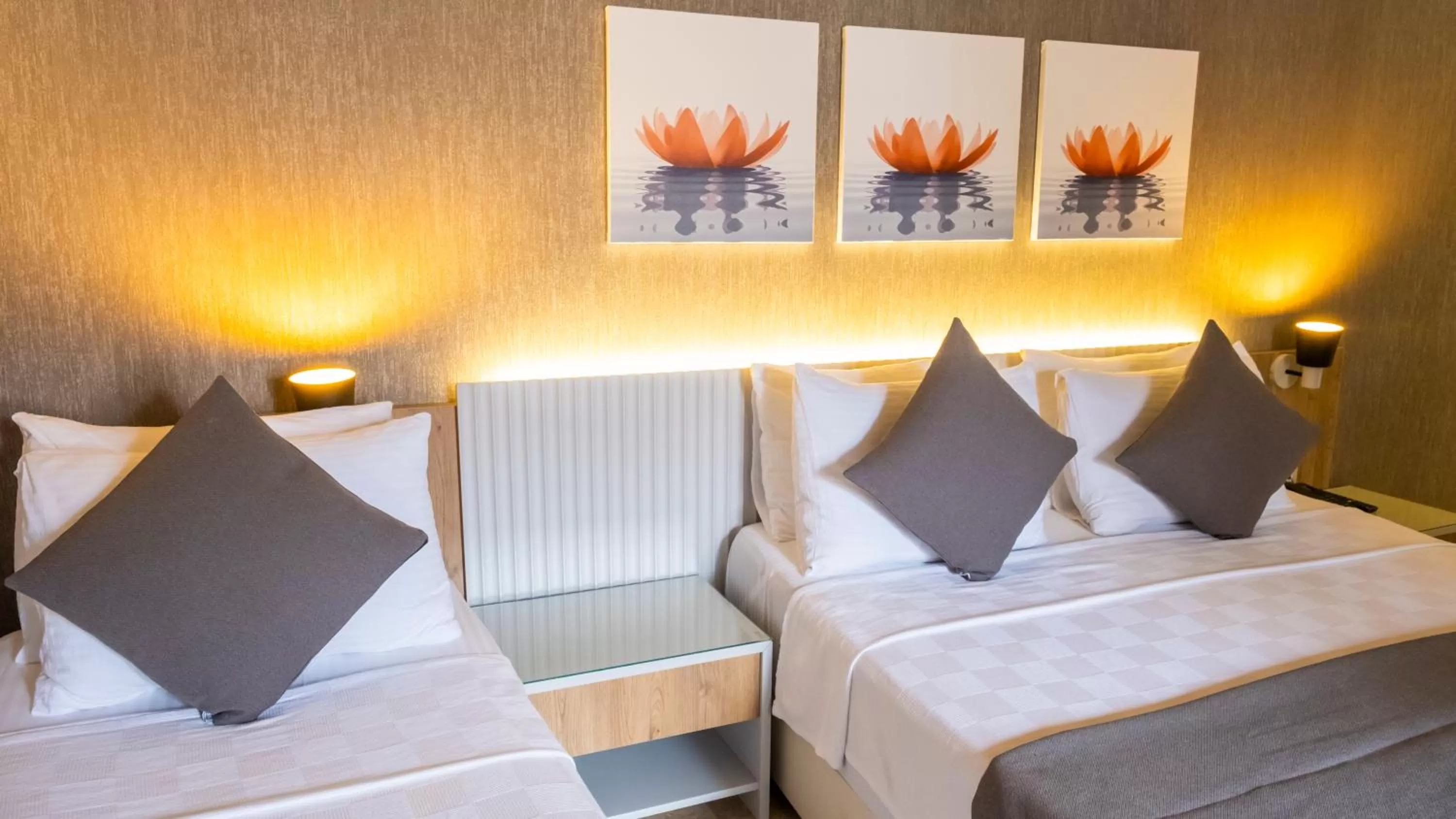 Bed in Ariel Hotel Alaçatı