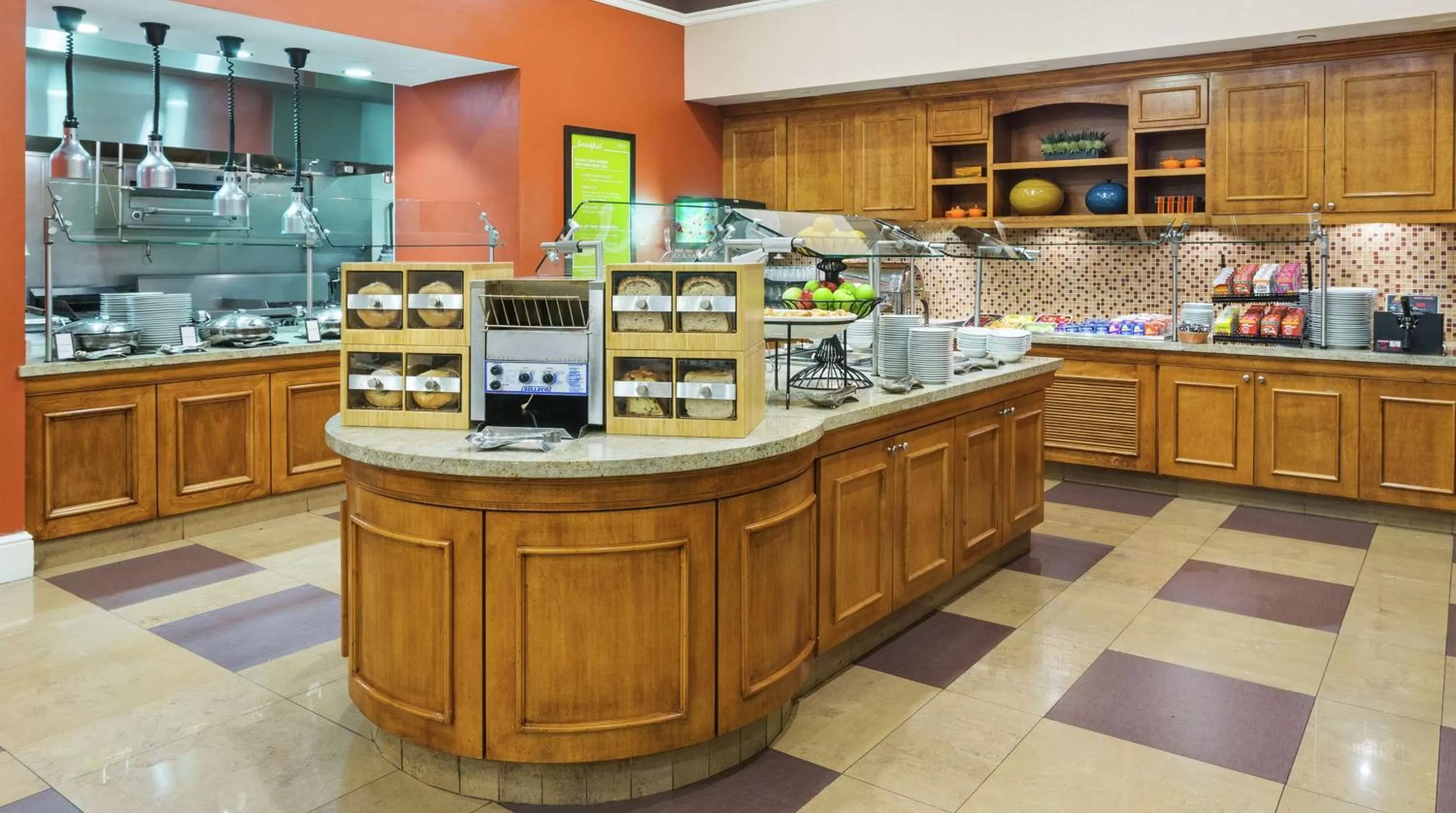 Breakfast in Hilton Garden Inn Palm Beach Gardens