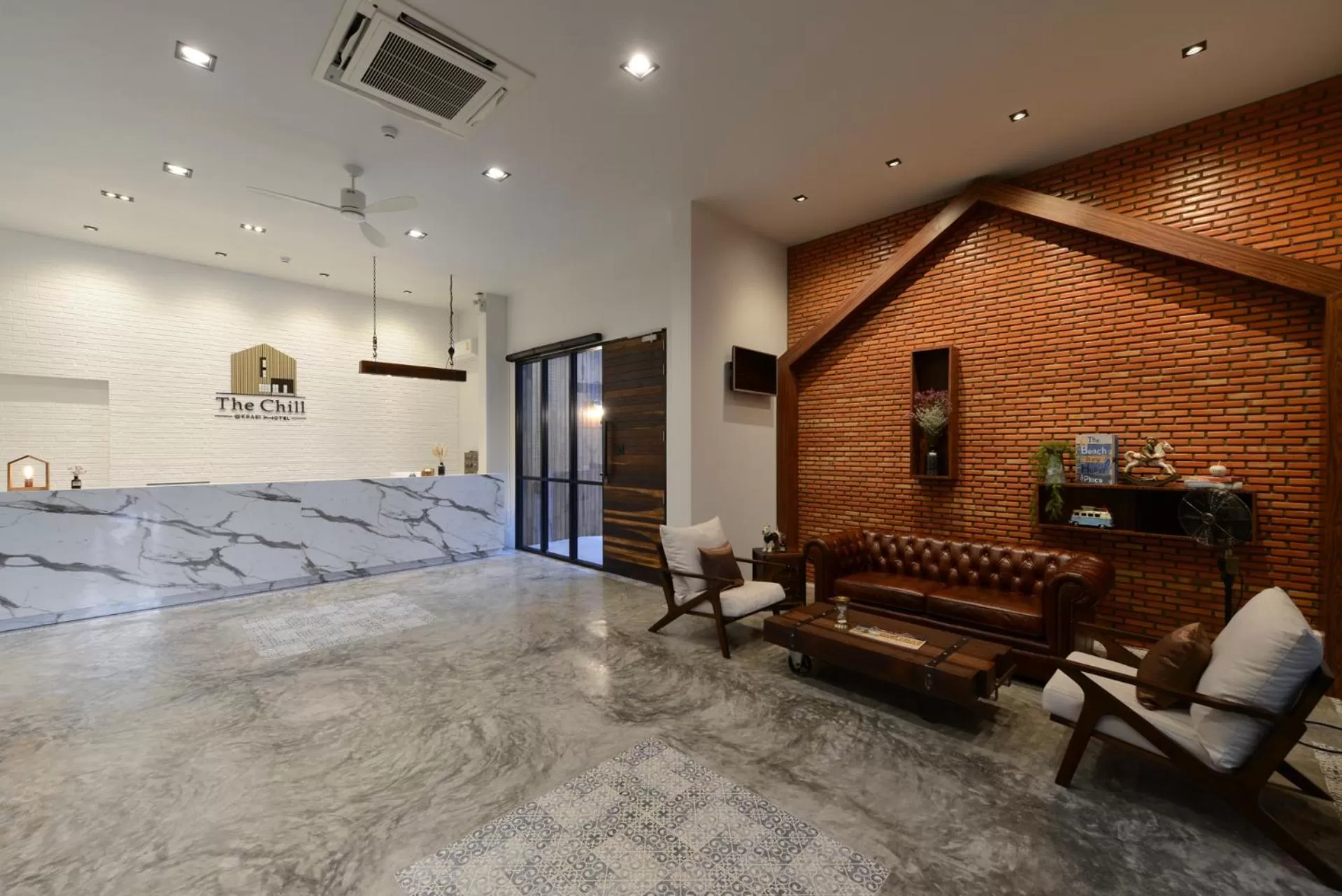 Lobby or reception in The Chill at Krabi Hotel