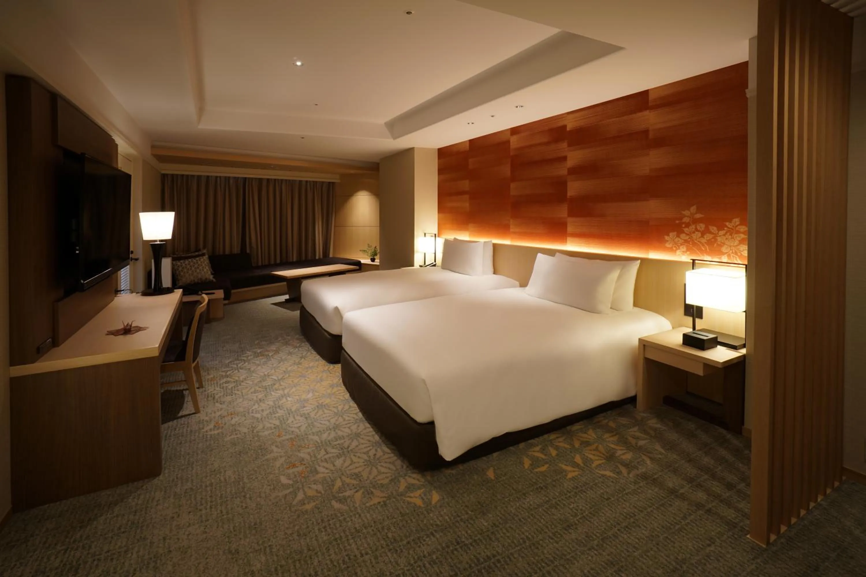 Photo of the whole room in Hotel Gajoen Tokyo