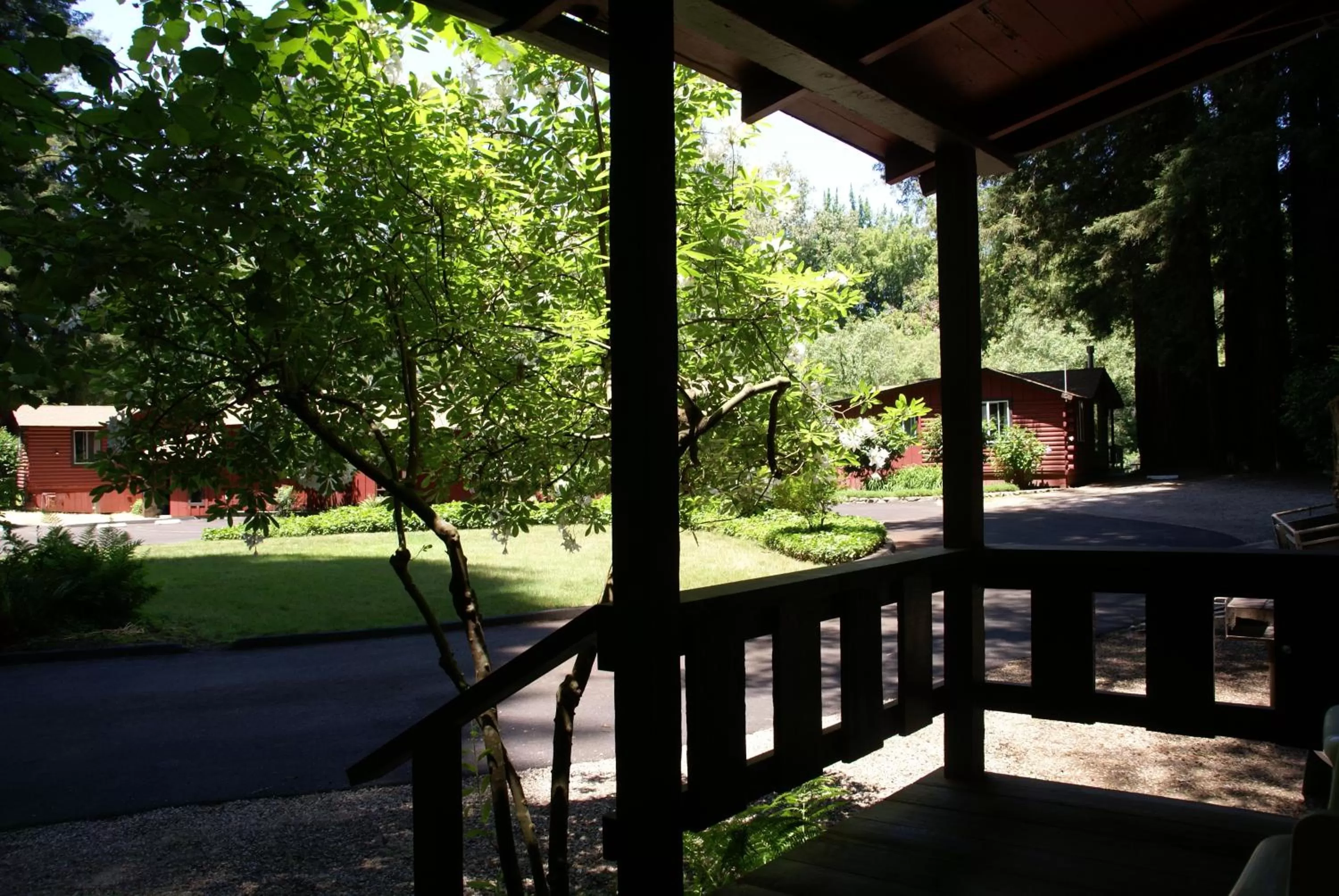 Patio in Fern River Resort