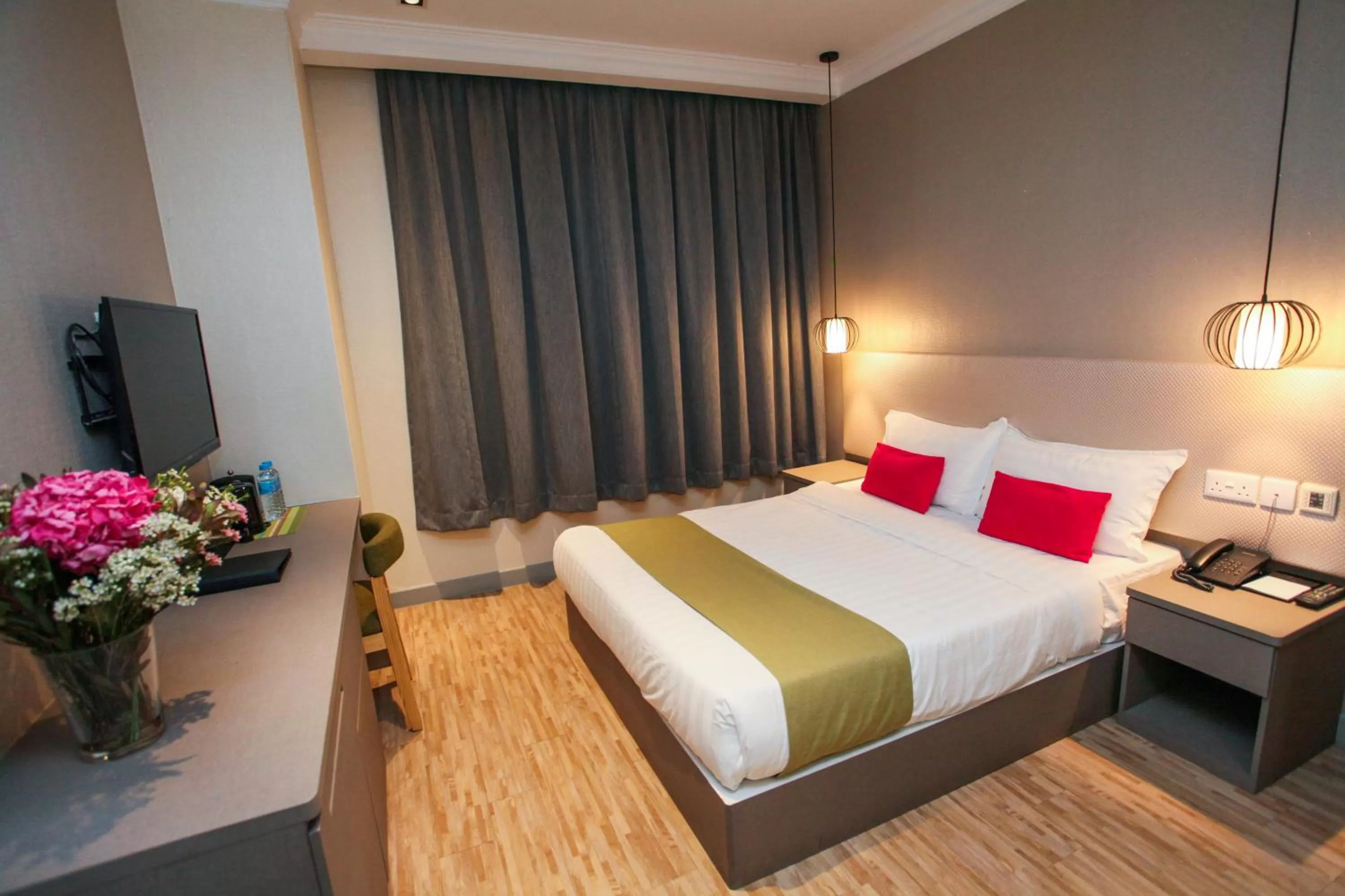 Bed in Champion Hotel