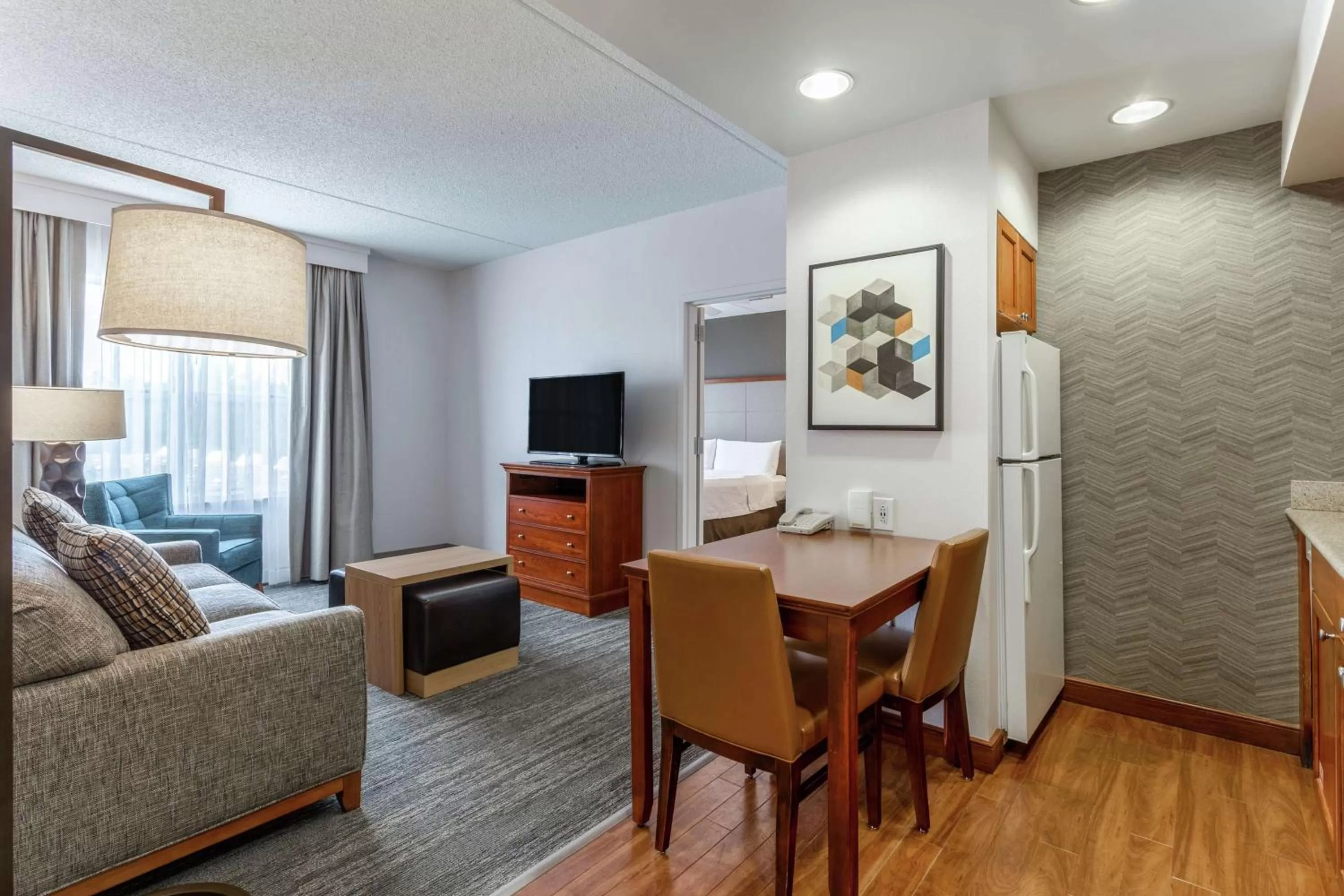 Living room in Homewood Suites by Hilton Albany