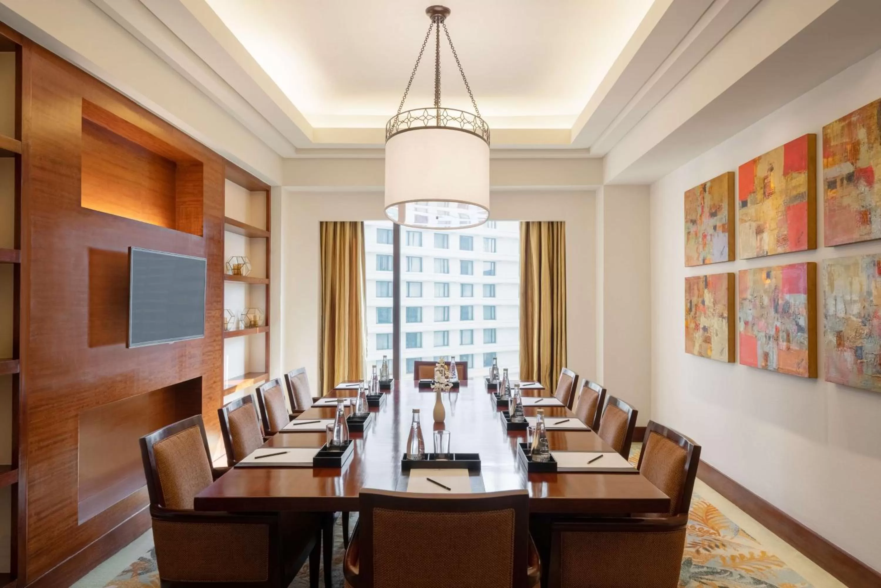 On site in Edsa Shangri-La, Manila