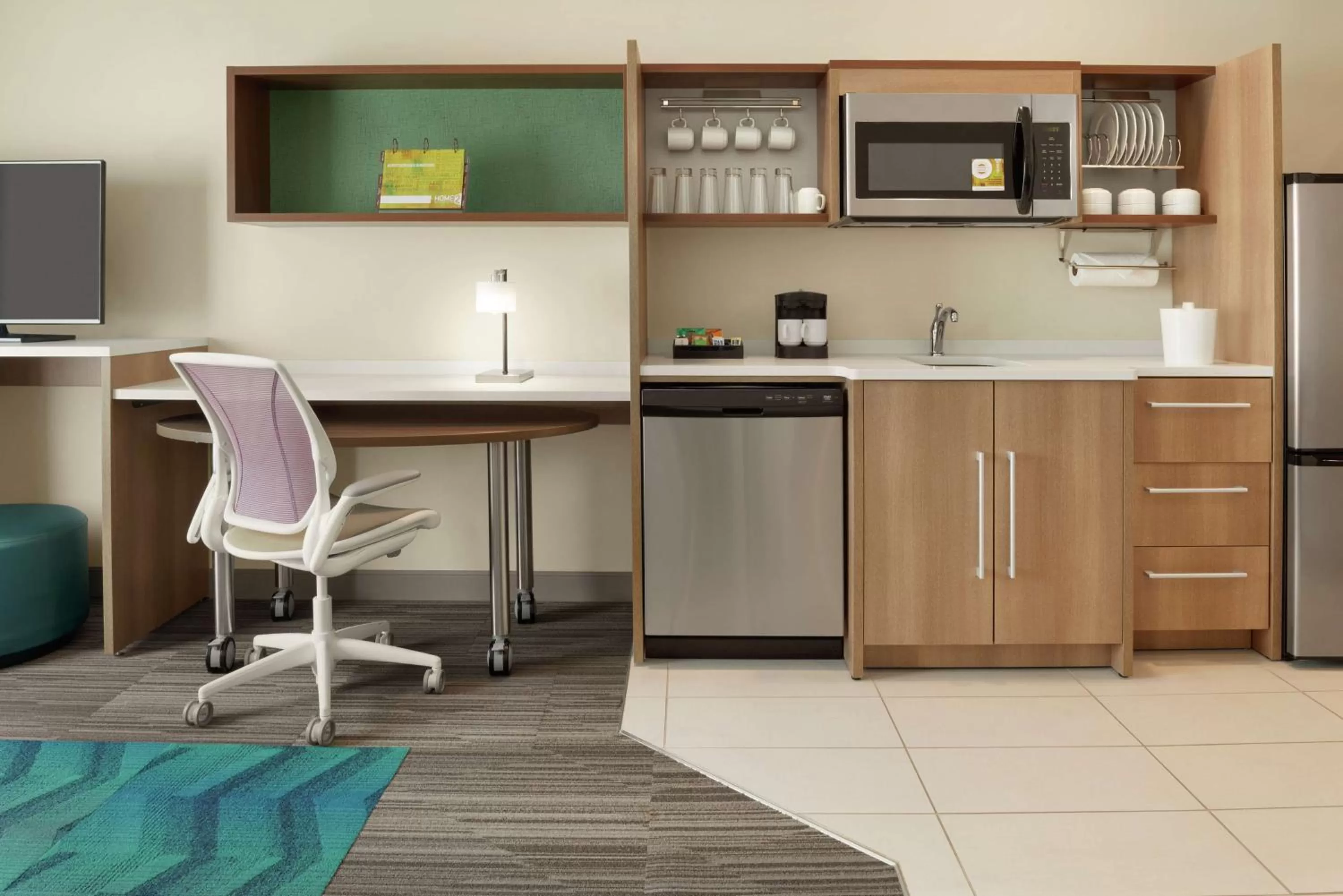 Bedroom in Home2 Suites By Hilton Bismarck