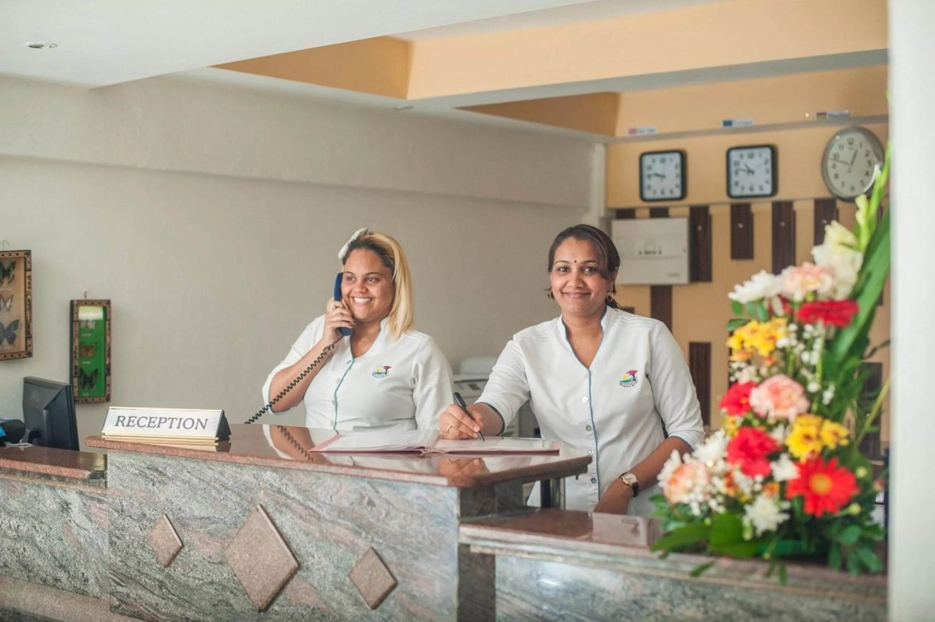 Lobby or reception in Manisa Hotel