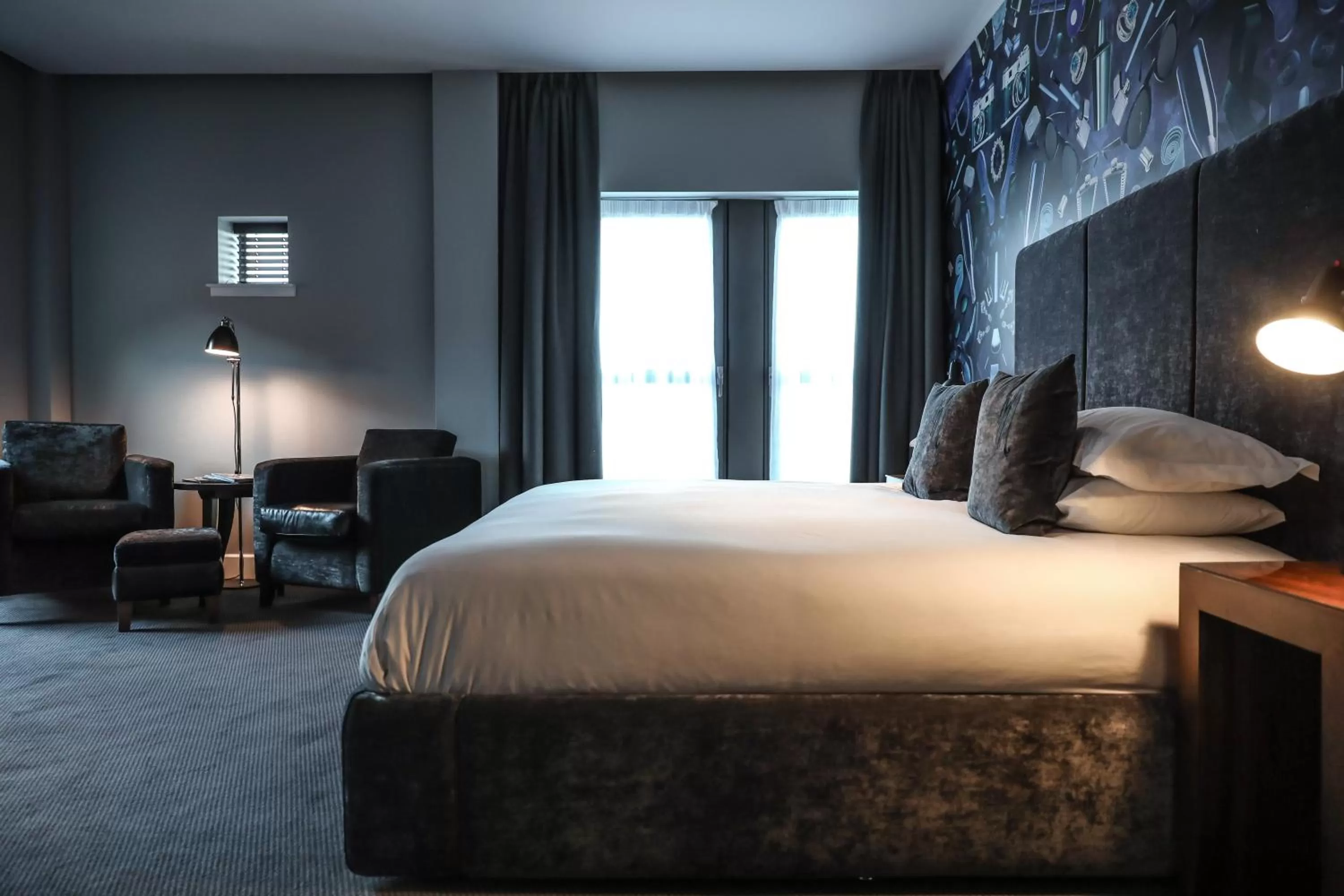 Bedroom, Bed in Malmaison Hotel Leeds
