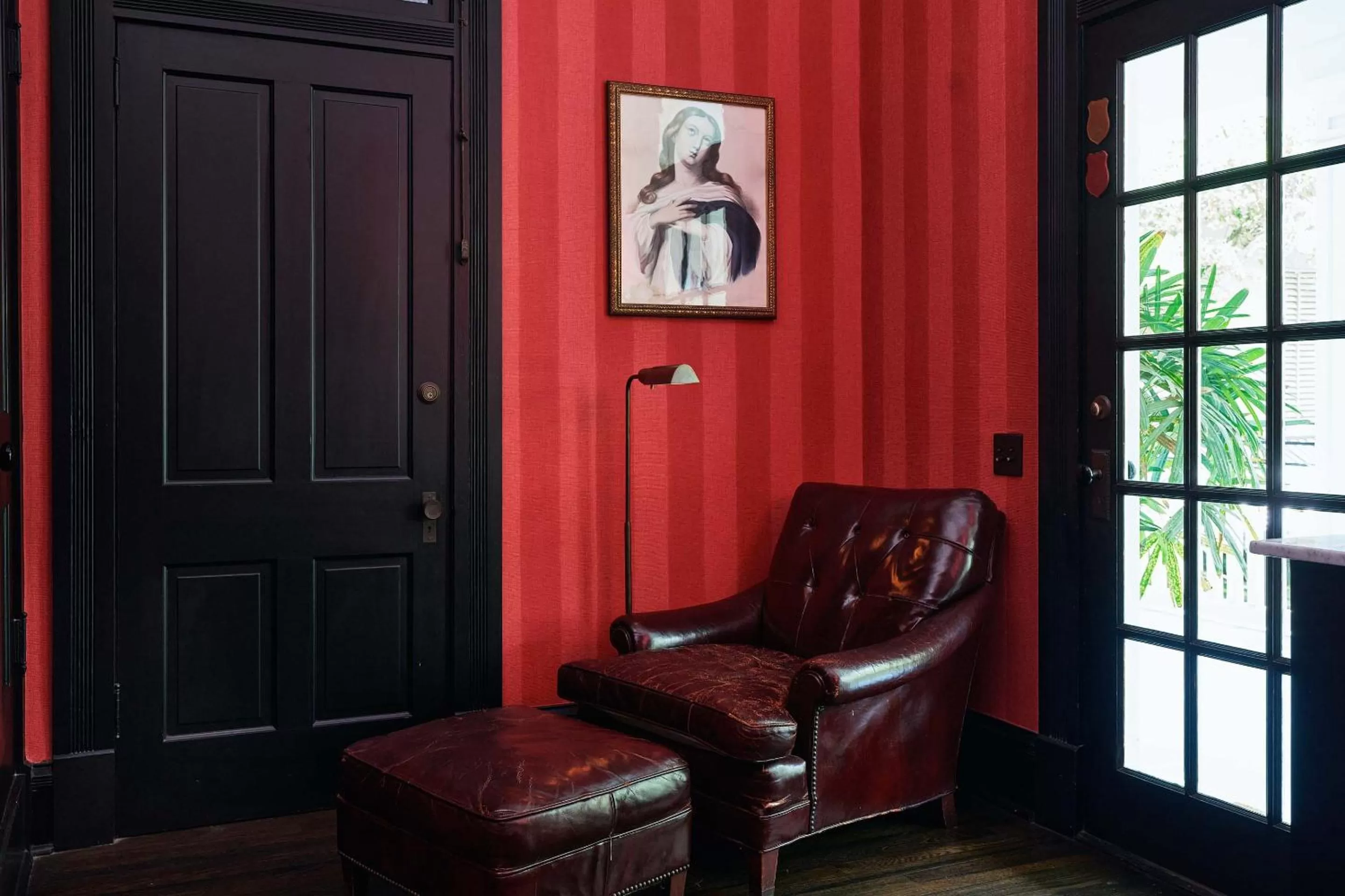 Seating area in Hotel Saint Cecilia