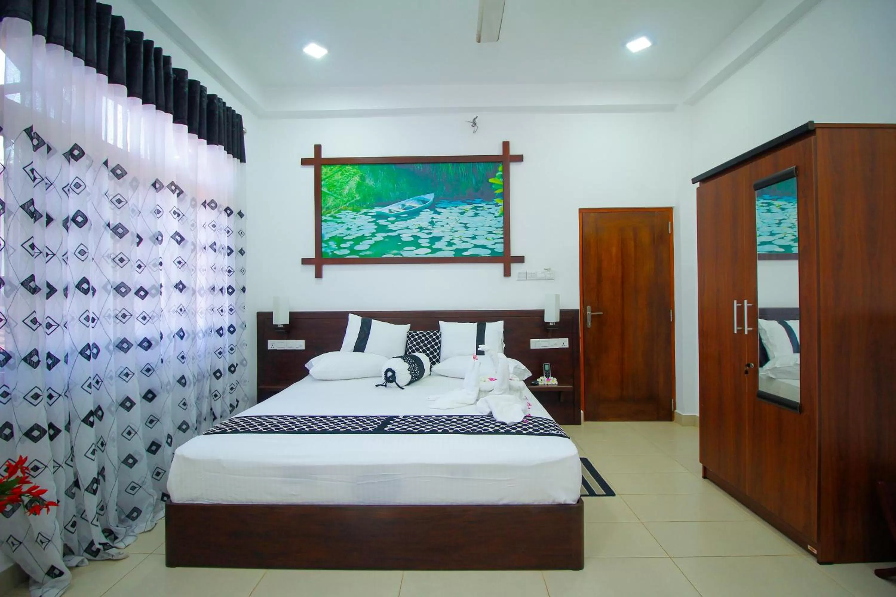 Bedroom, Bed in Dedunu Home Bentota