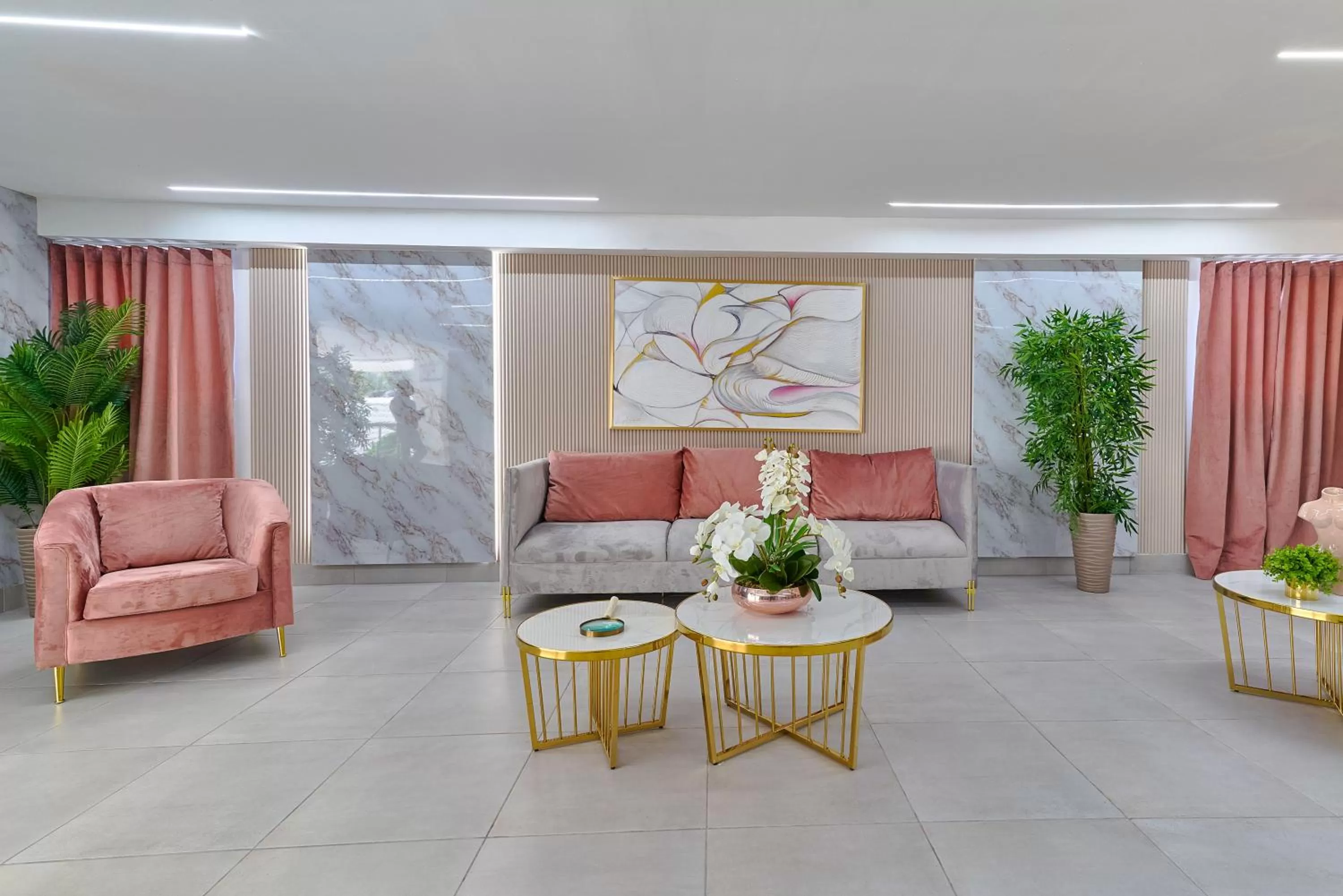 Lobby or reception in Central Suites Tower