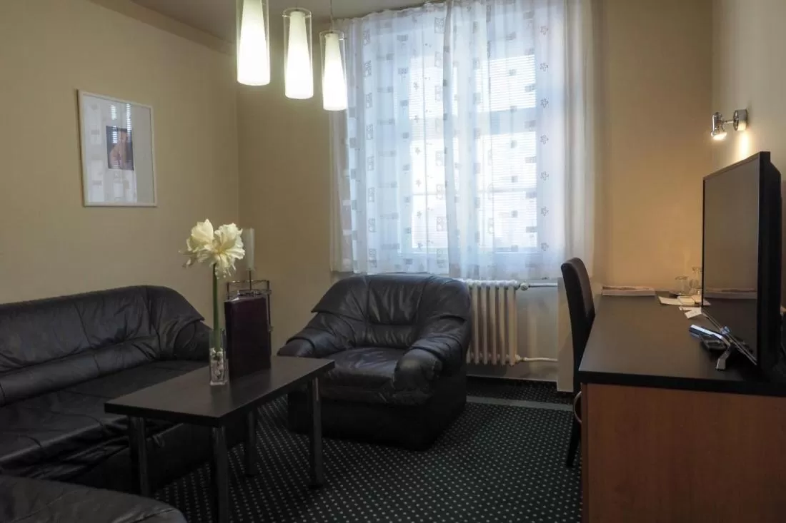 Living room in Hotel Vacek Pod Věží