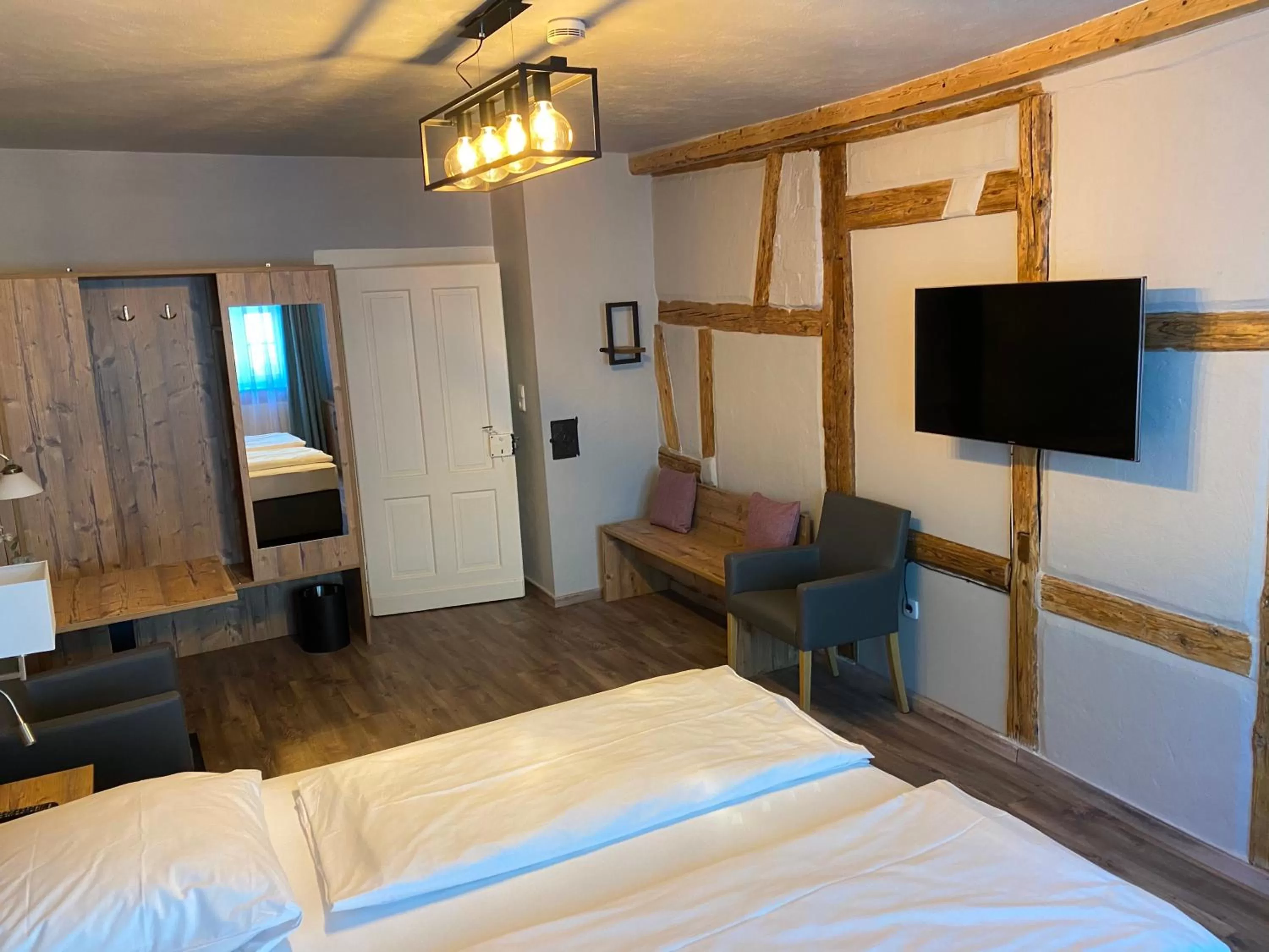 TV and multimedia, Bed in Hotel Blüchertal