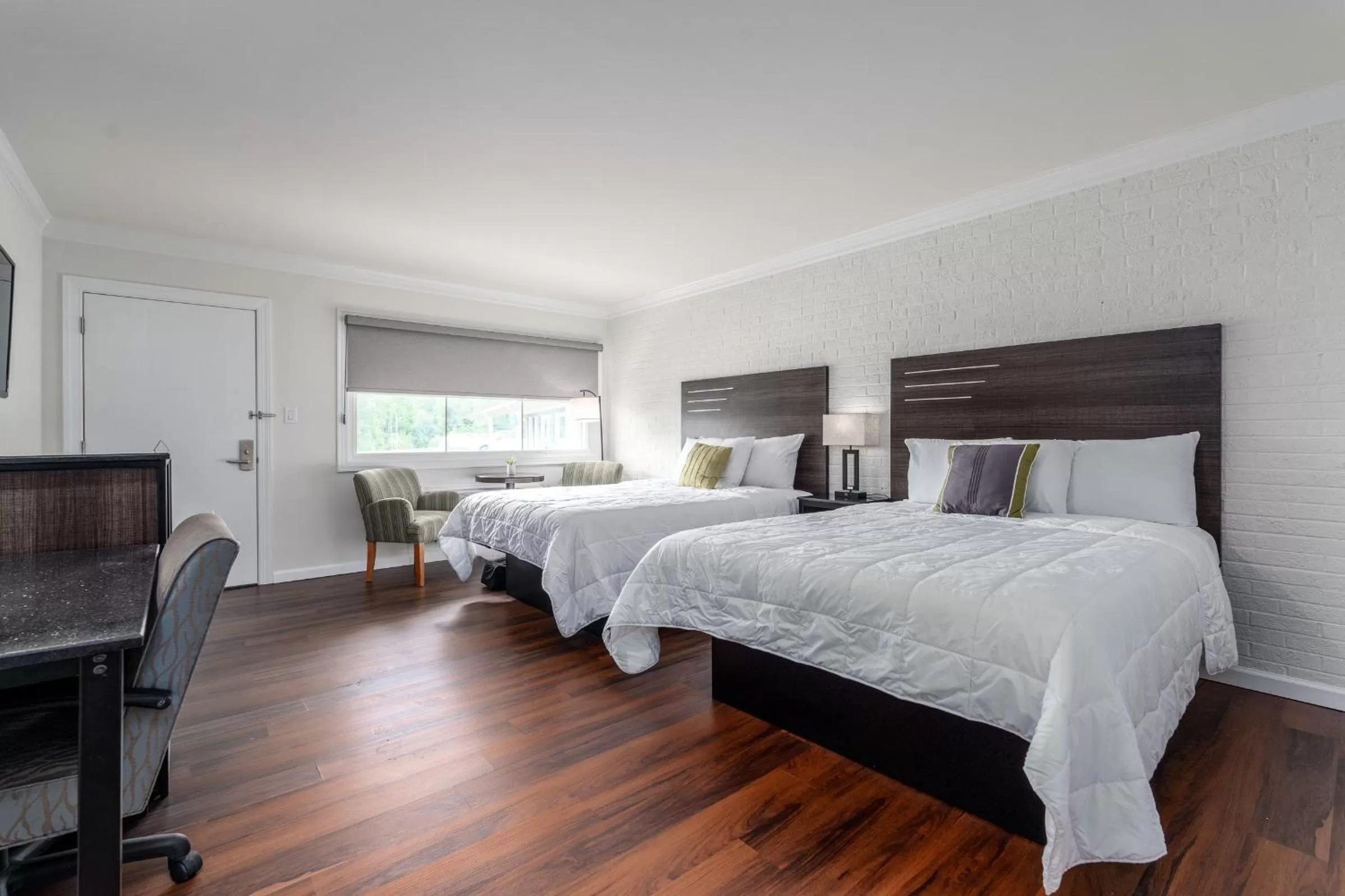 Bed in Crewe Boutique Inn