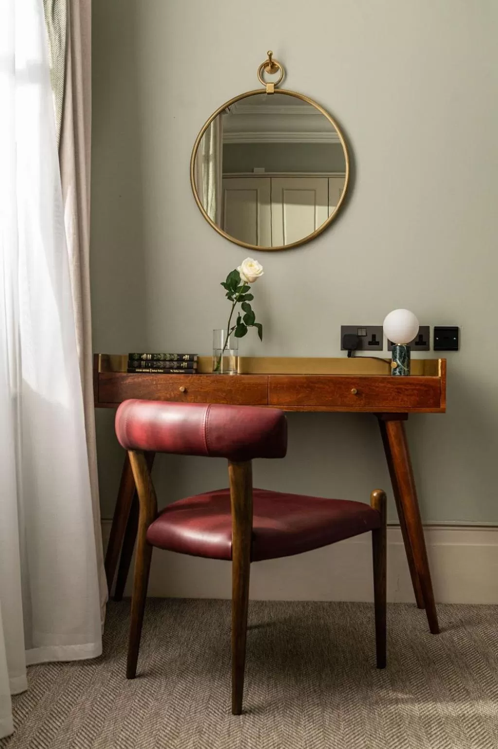 Seating area in The Tophams Hotel