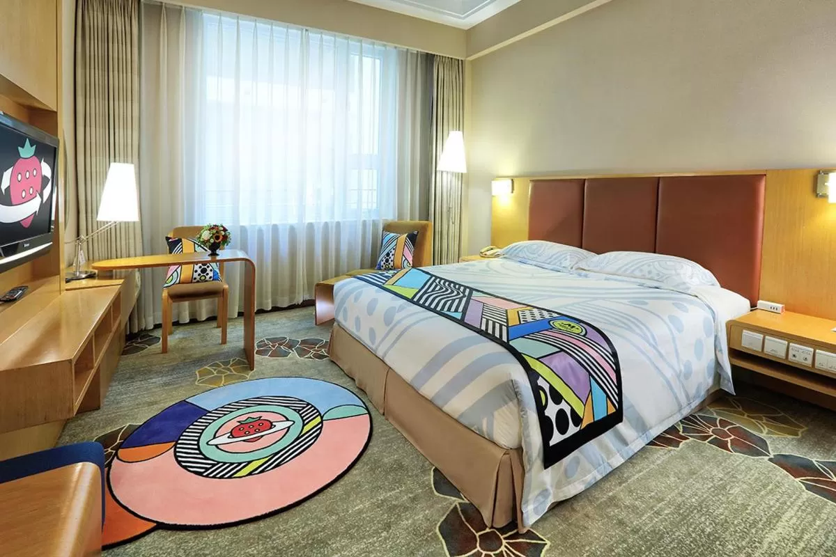 Bed in Beijing XinQiao Hotel