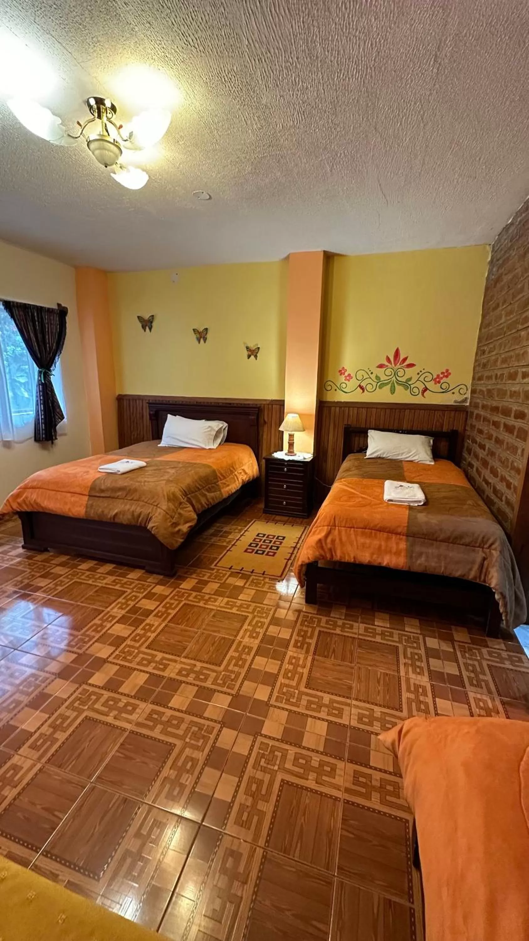 Bed in Hotel Donde Ivan