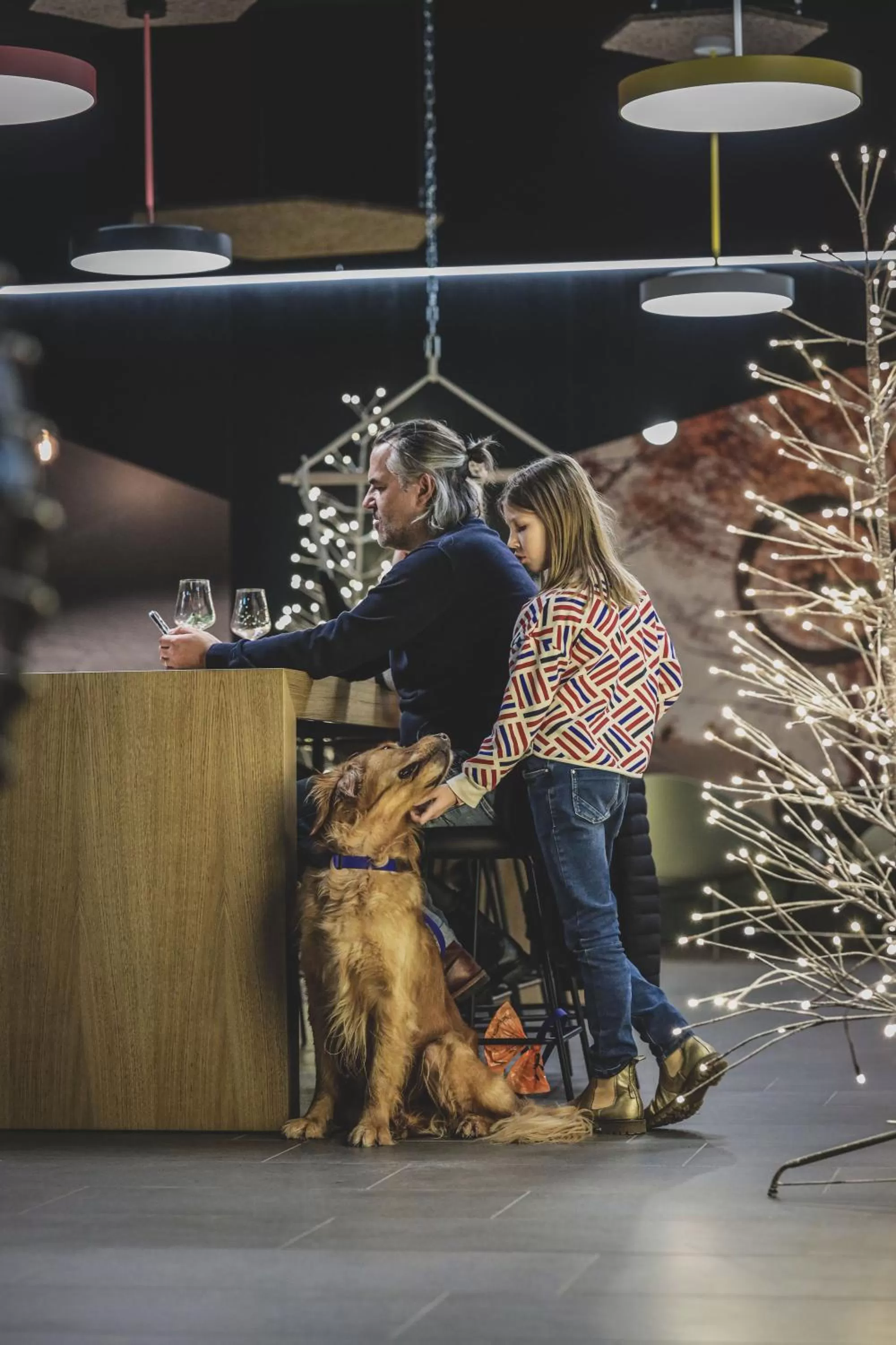 Lounge or bar in AVES Hotel&Apartment Arosa